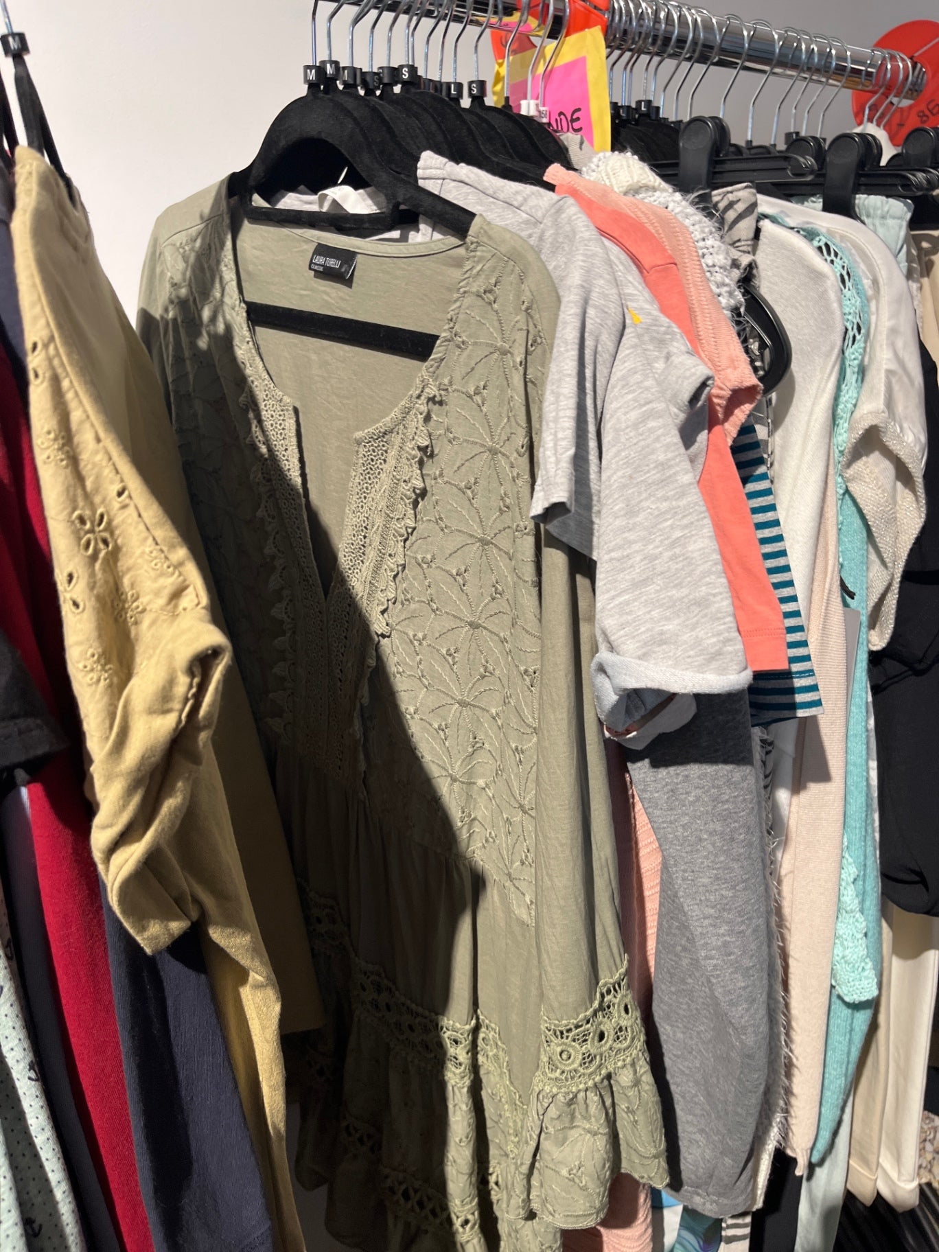 Laura Torelli Kleid Grün Gr.: M