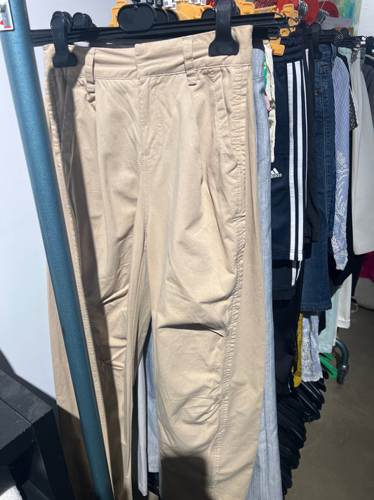 Bershka Hose Beige Gr.: XXS