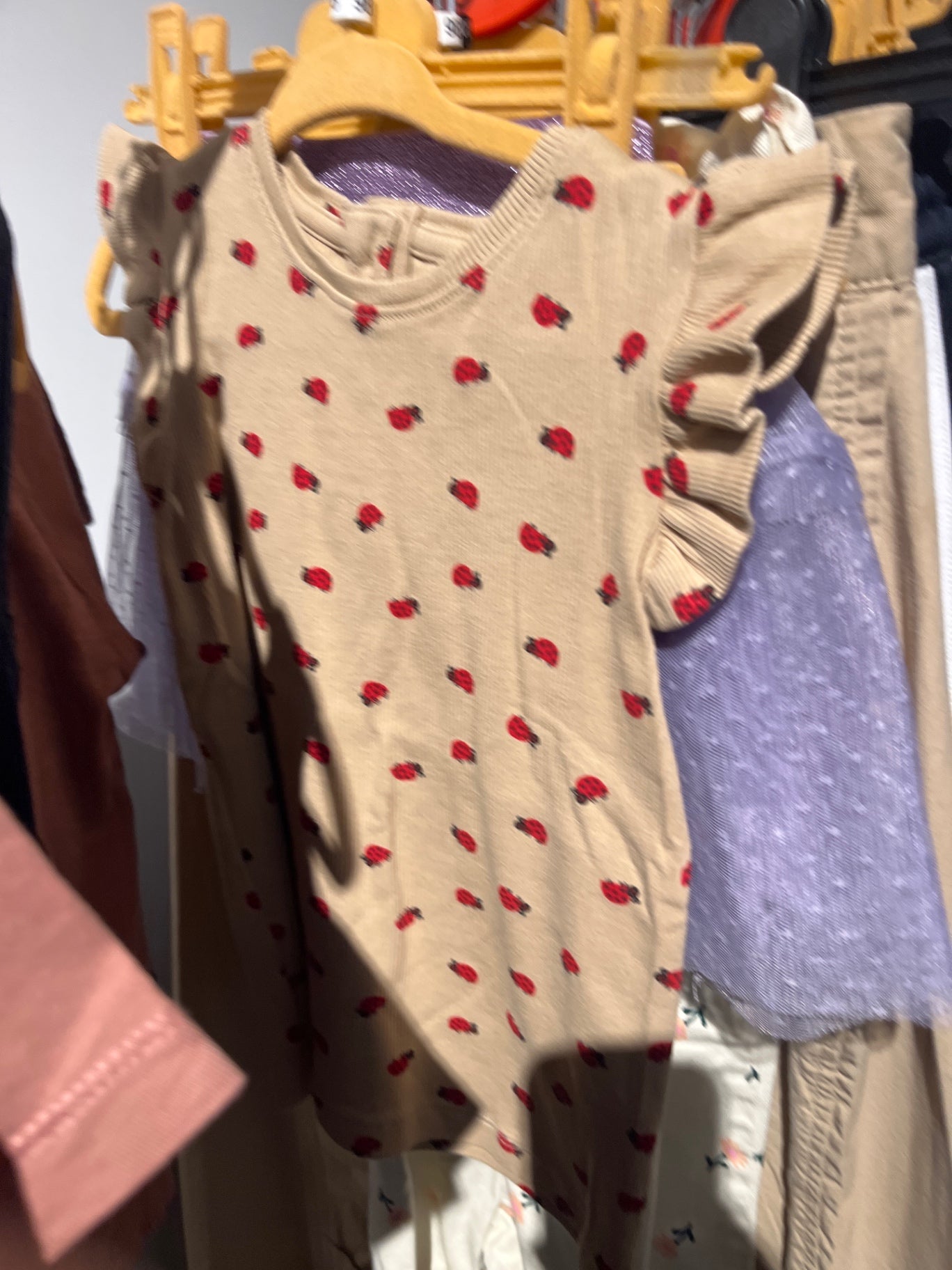 Alana Top Beige Marienkäfer Gr.: 94