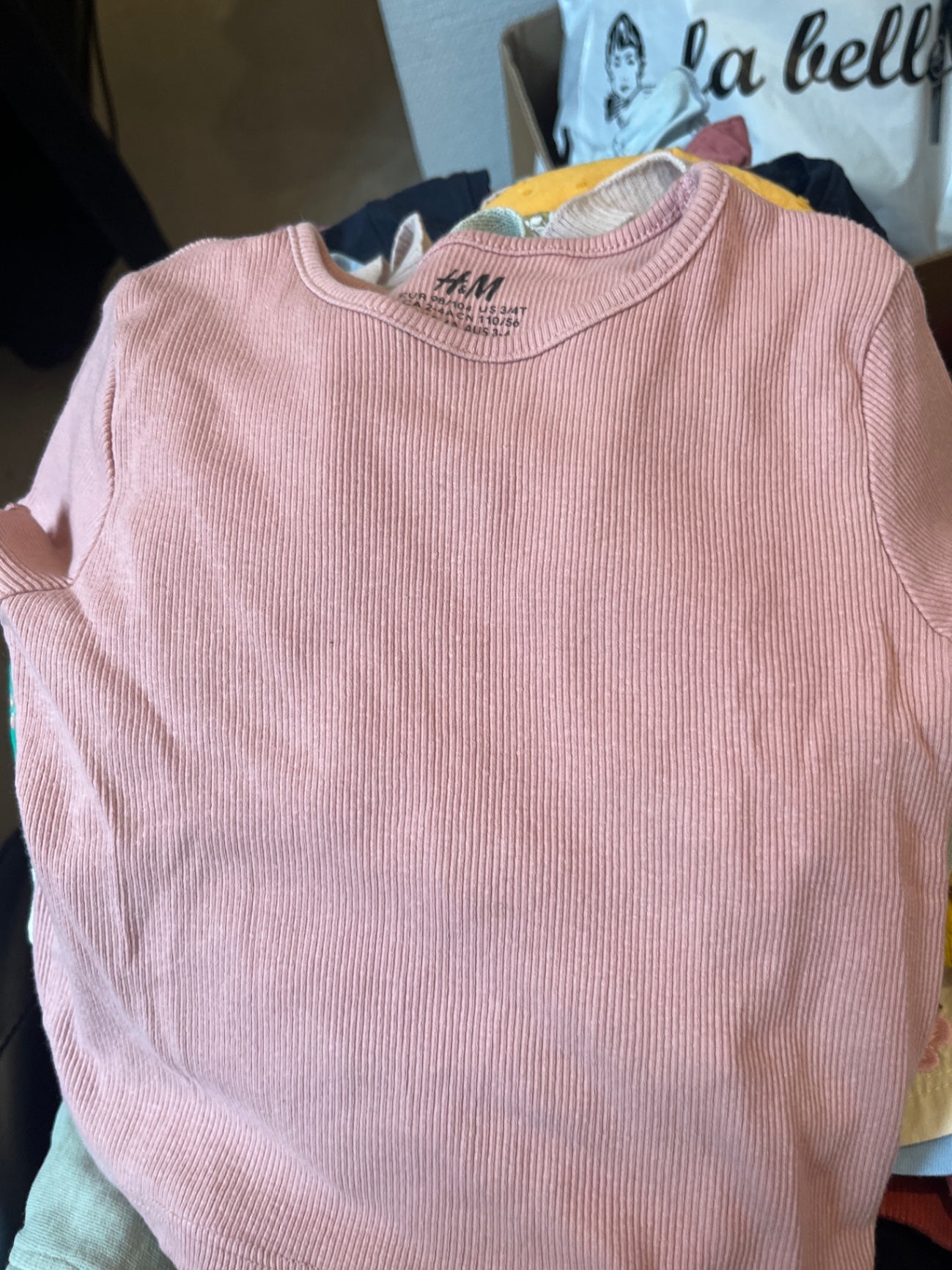 H&M T-Shirt Rosa Gr.: 98