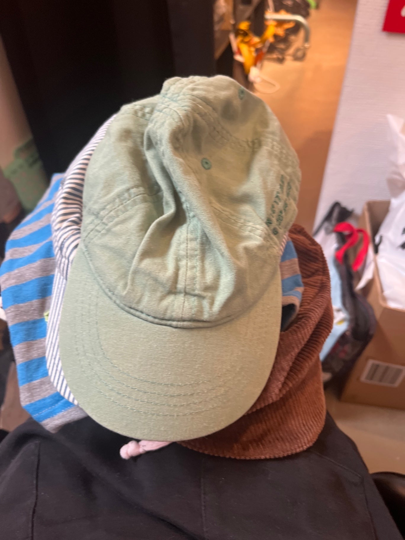 Zara Cap Grün 