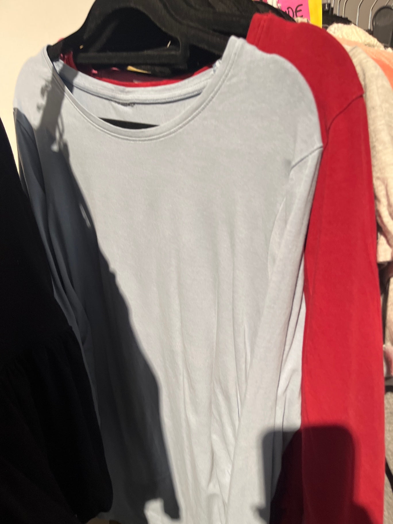 Umstandsshirt Hellblau Gr.: M