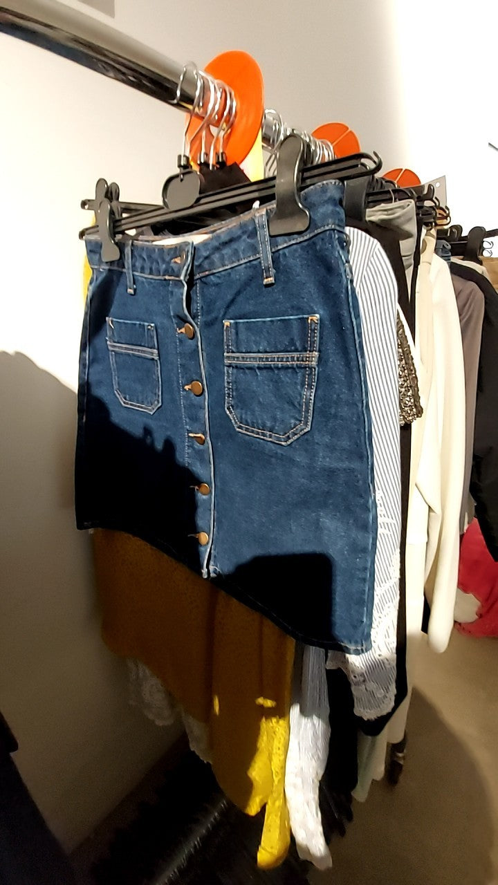 Denim Co. Rock Blau Gr.: S