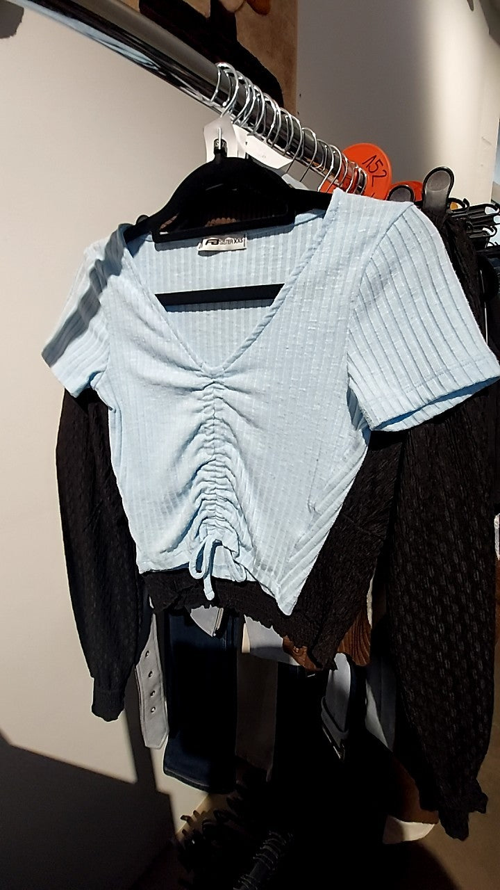 FB Sister T-Shirt Hellblau Gr.: XXS