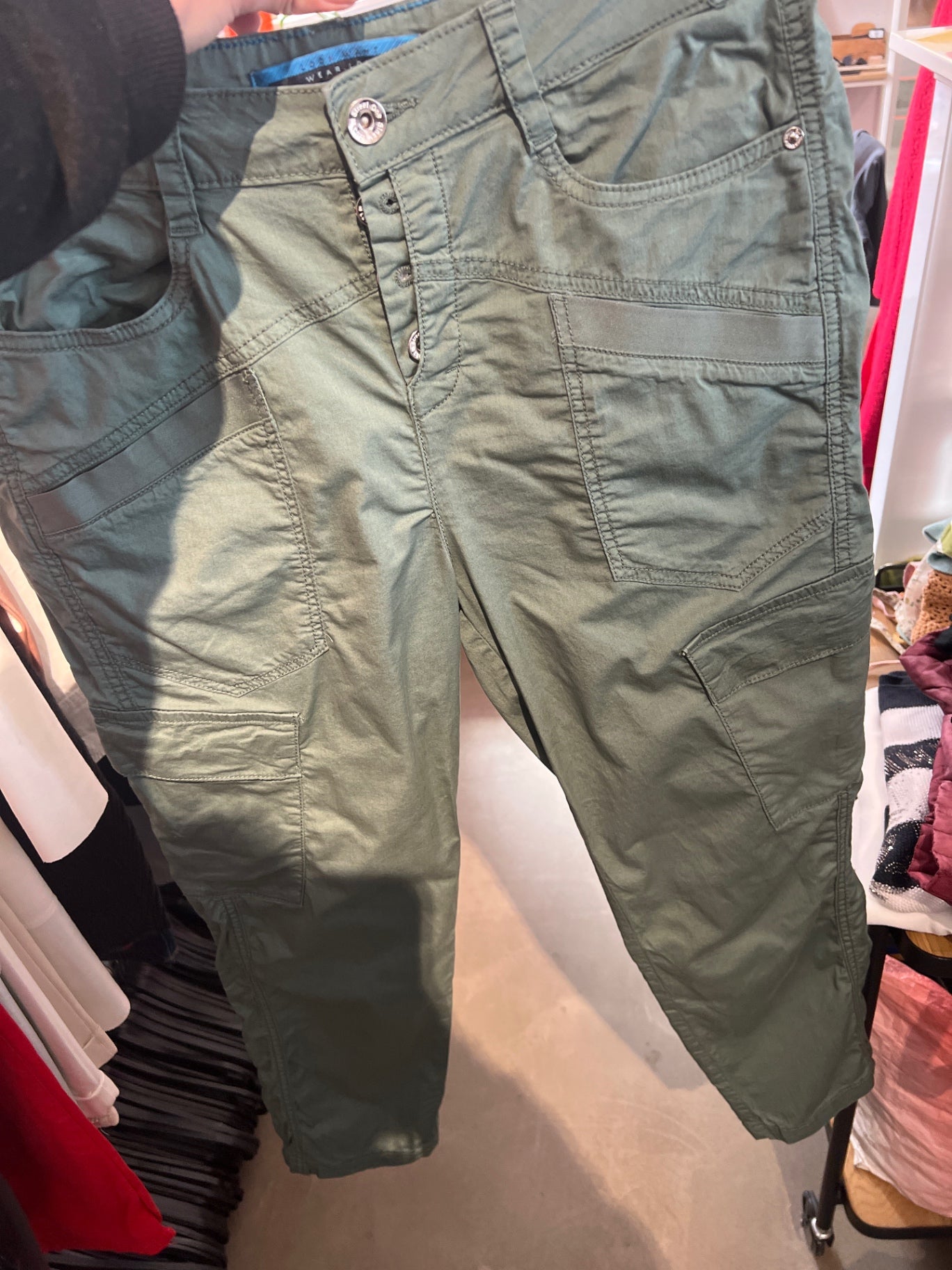 Street One Hose Olive Gr.: M