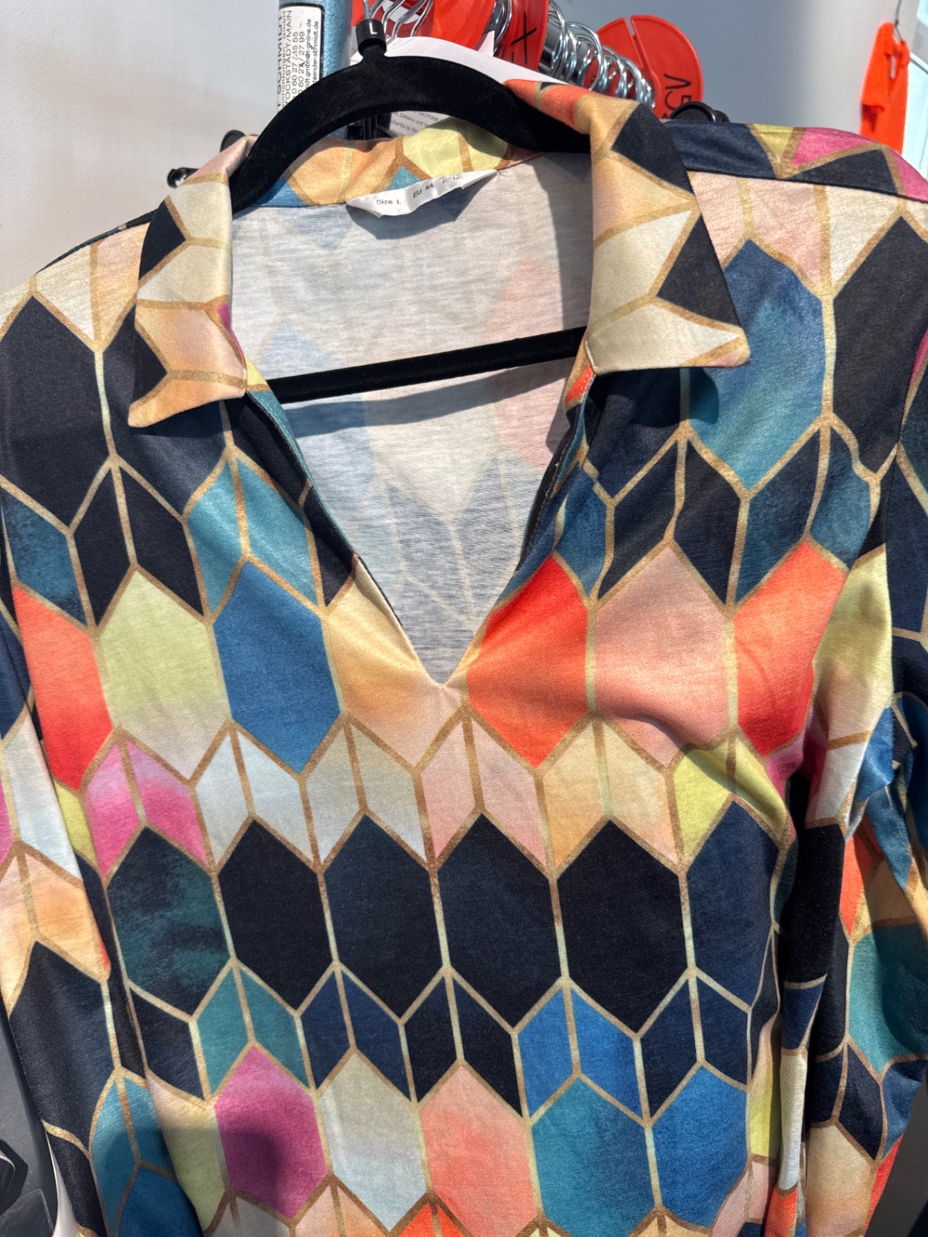  Shirt Multicolor Gr.: L