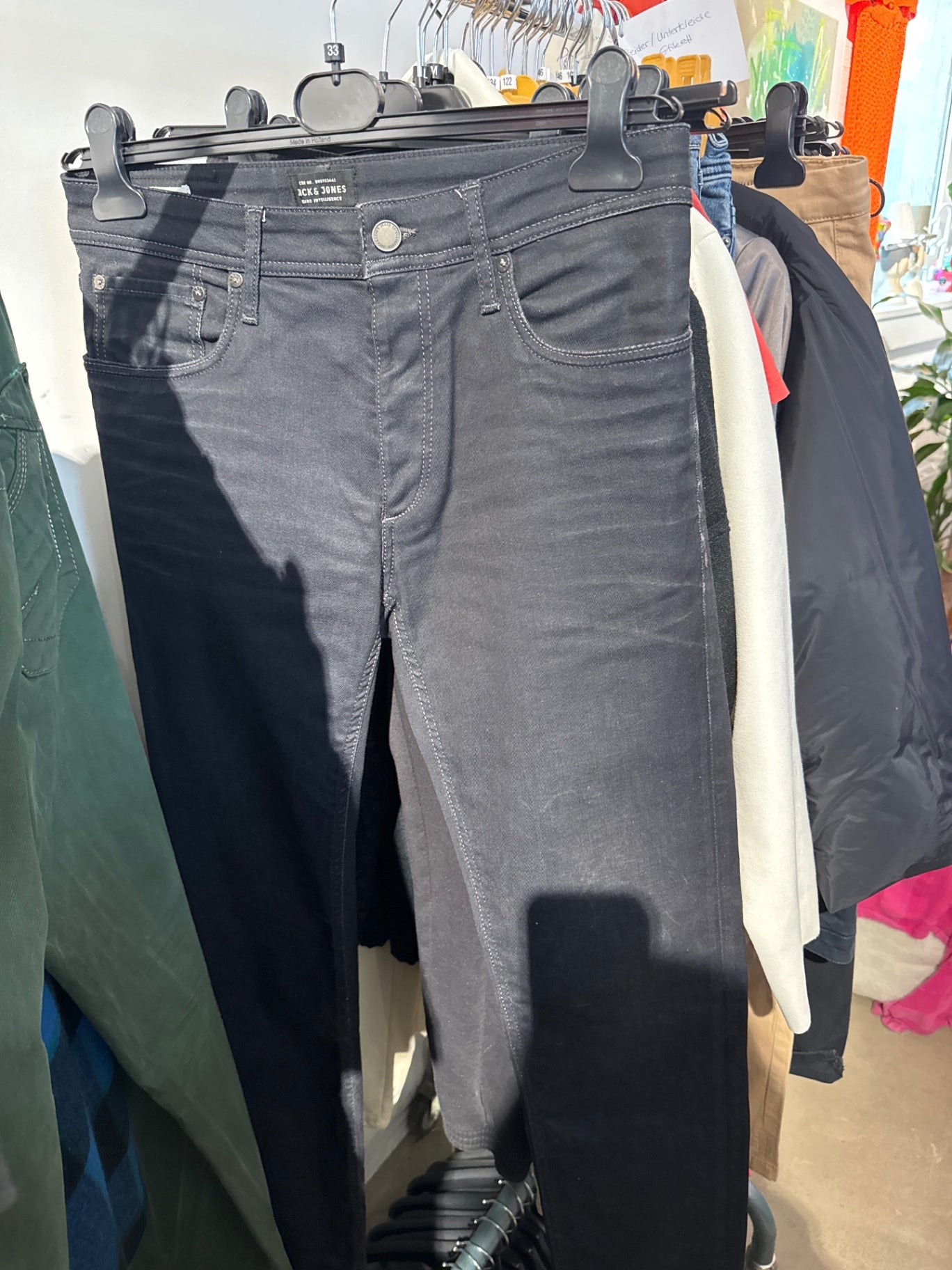Jack & Jones Jeans Schwarz Gr.: 33