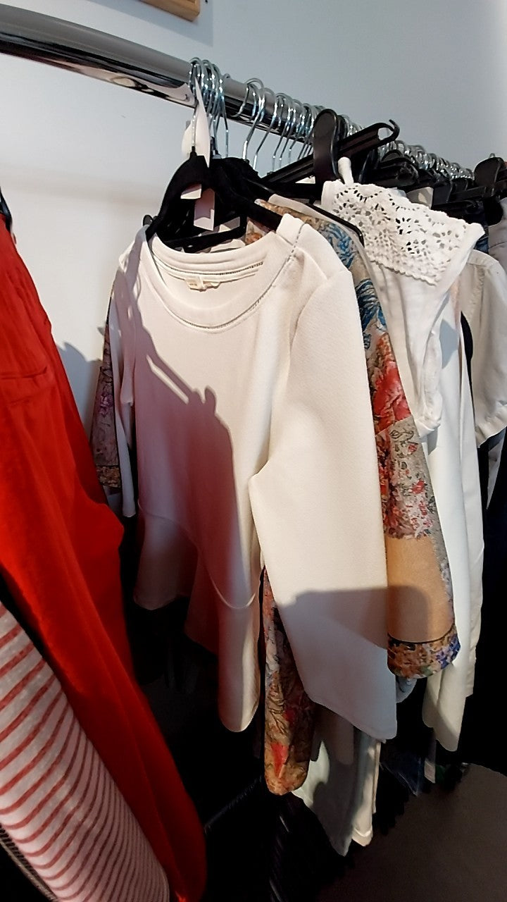 Tom Tailor Blusenshirt Weiß Gr.: S