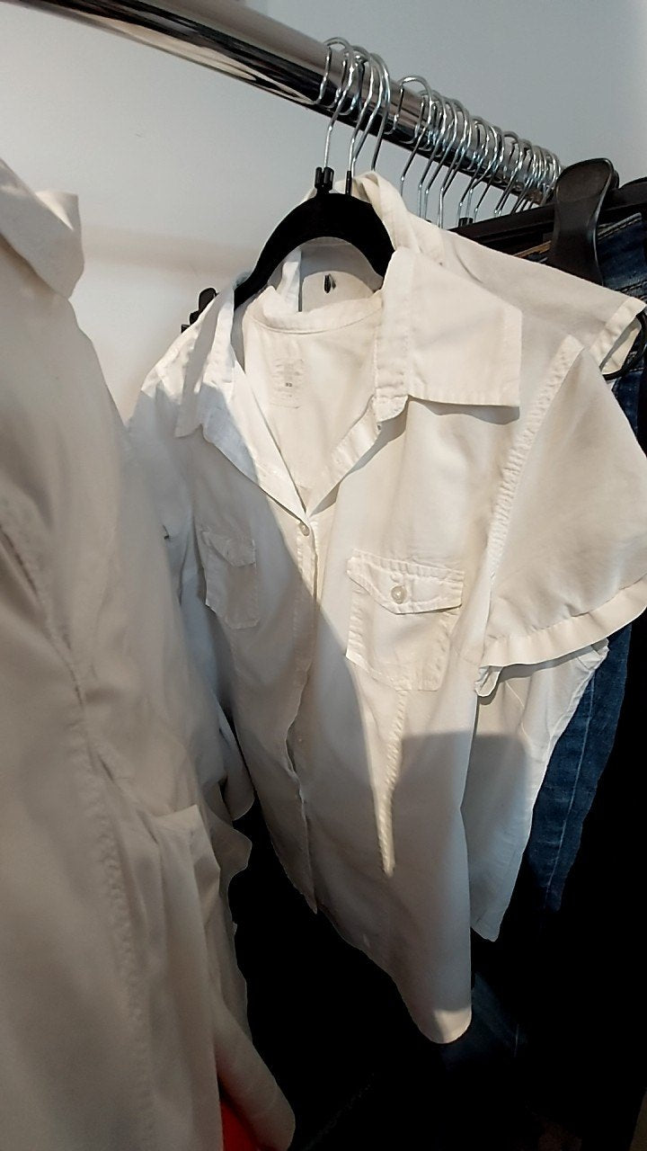 LOGG Bluse Weiß Gr.: M