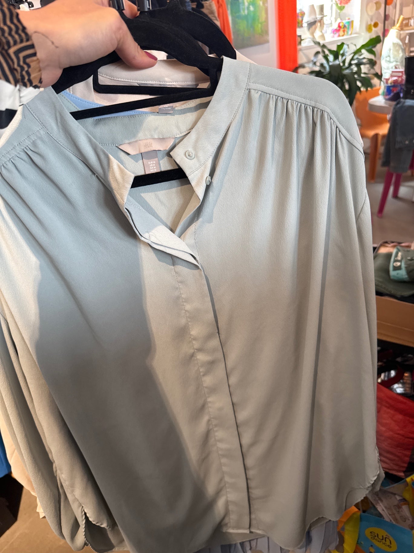 H&M Bluse Mint Gr.: M