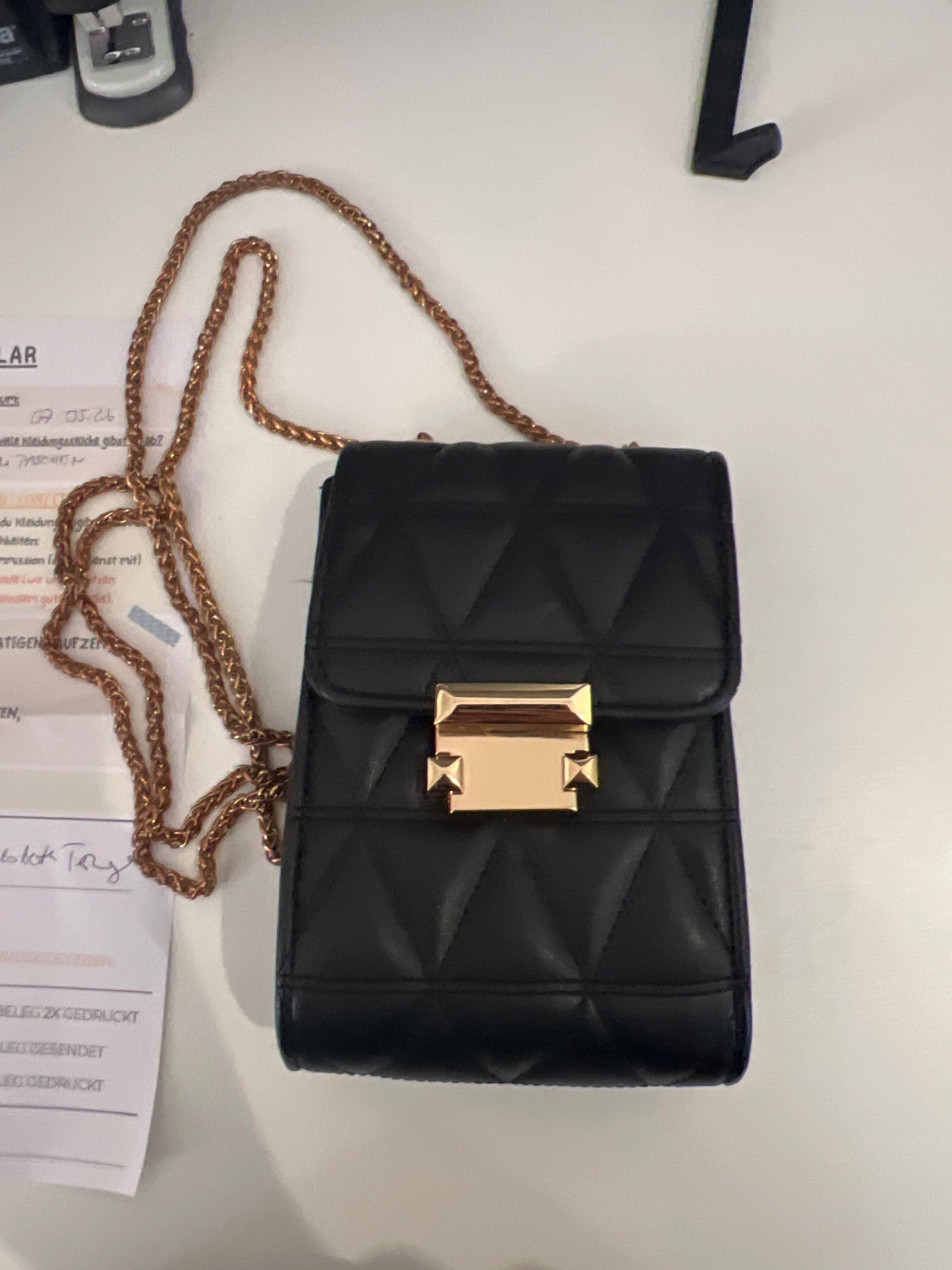 Handtasche Schwarz Klein 
