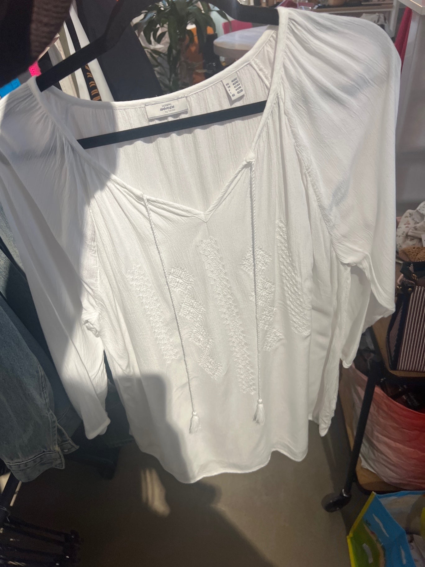 Tchibo Bluse Weiß Gr.: L