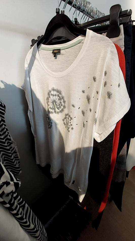 Tara T-Shirt Weiß Gr.: L