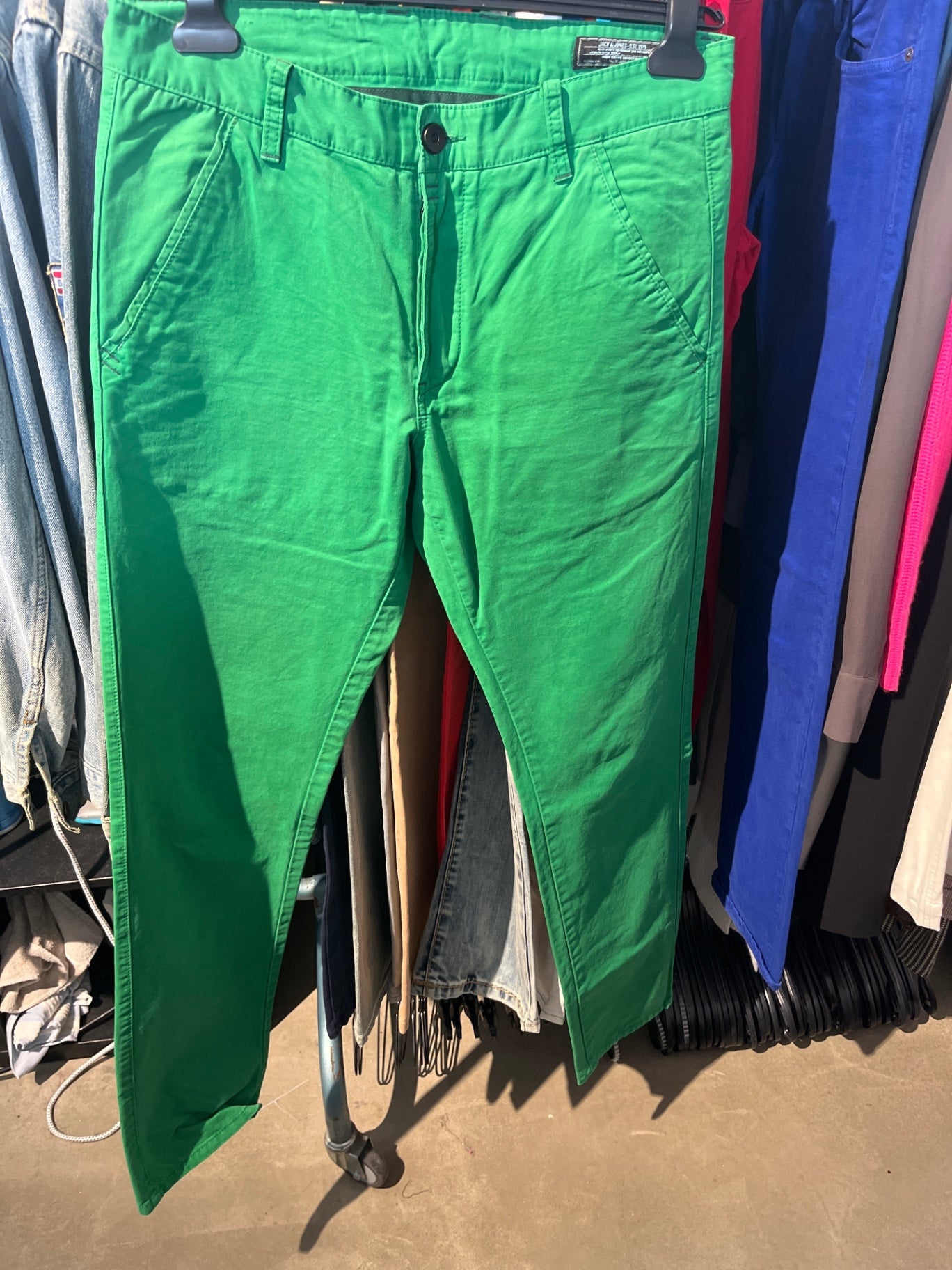 JACK & JONES Hose Grün Gr.: 32
