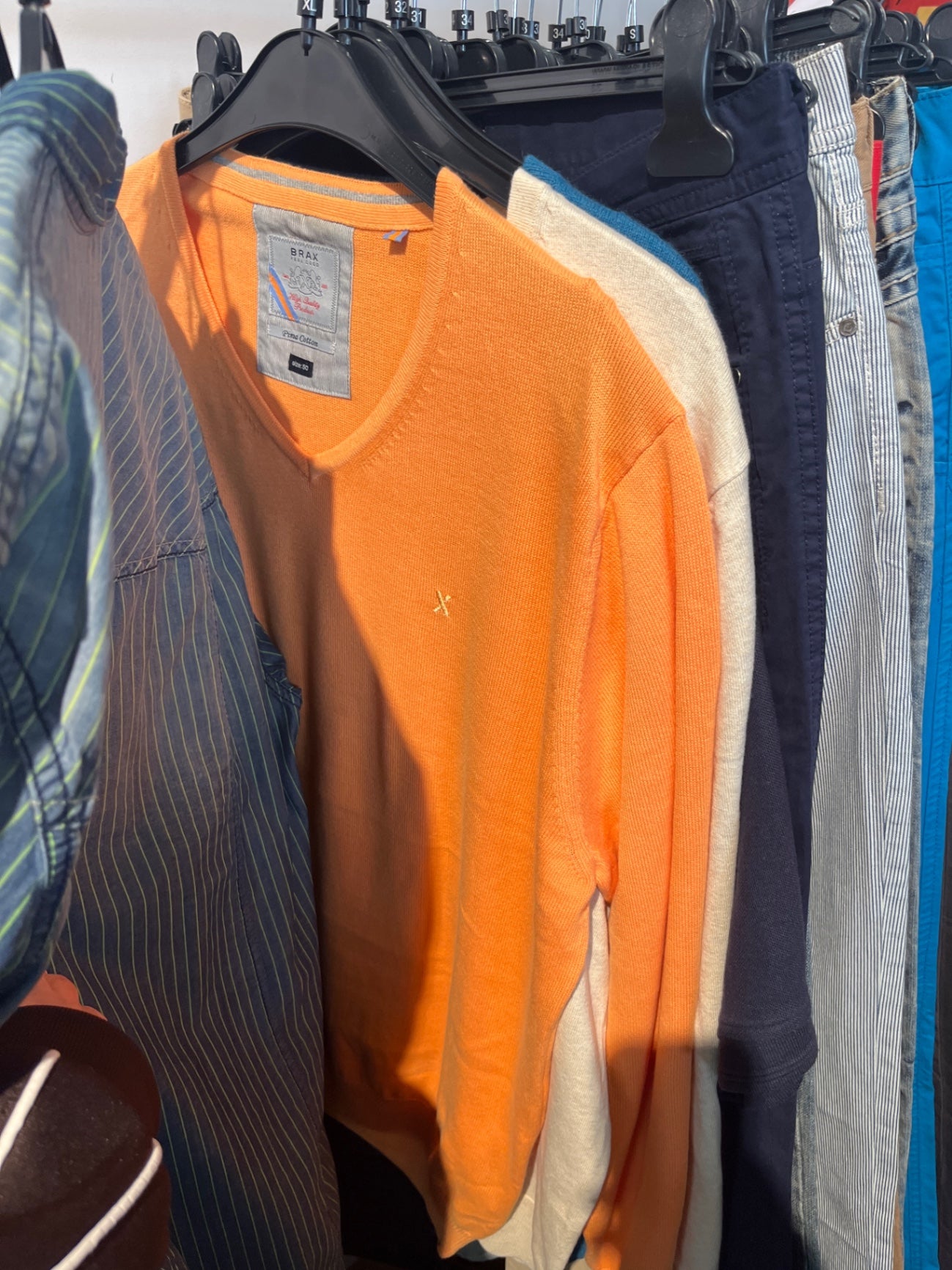 Brax Pullover Orange Gr.: XL