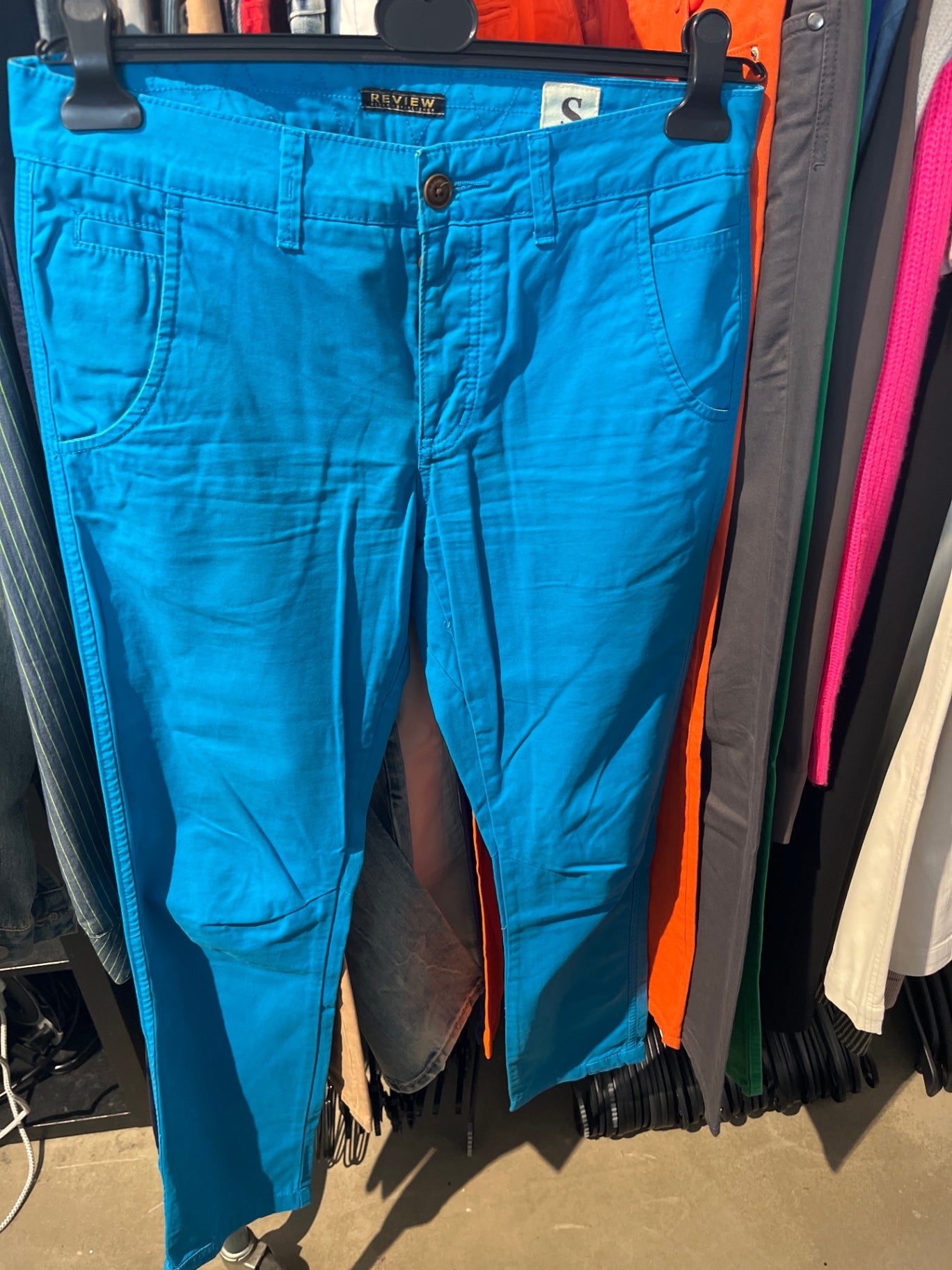 REVIEW Hose Blau Gr.: S