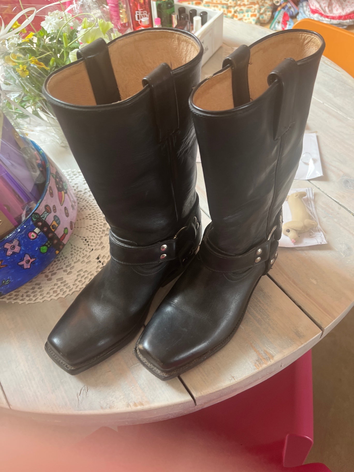 Rancho Boots Stiefel Schwarz Gr.: 40