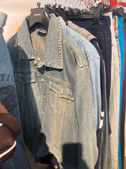 90 southern Jeansjacke Blau Gr.: L