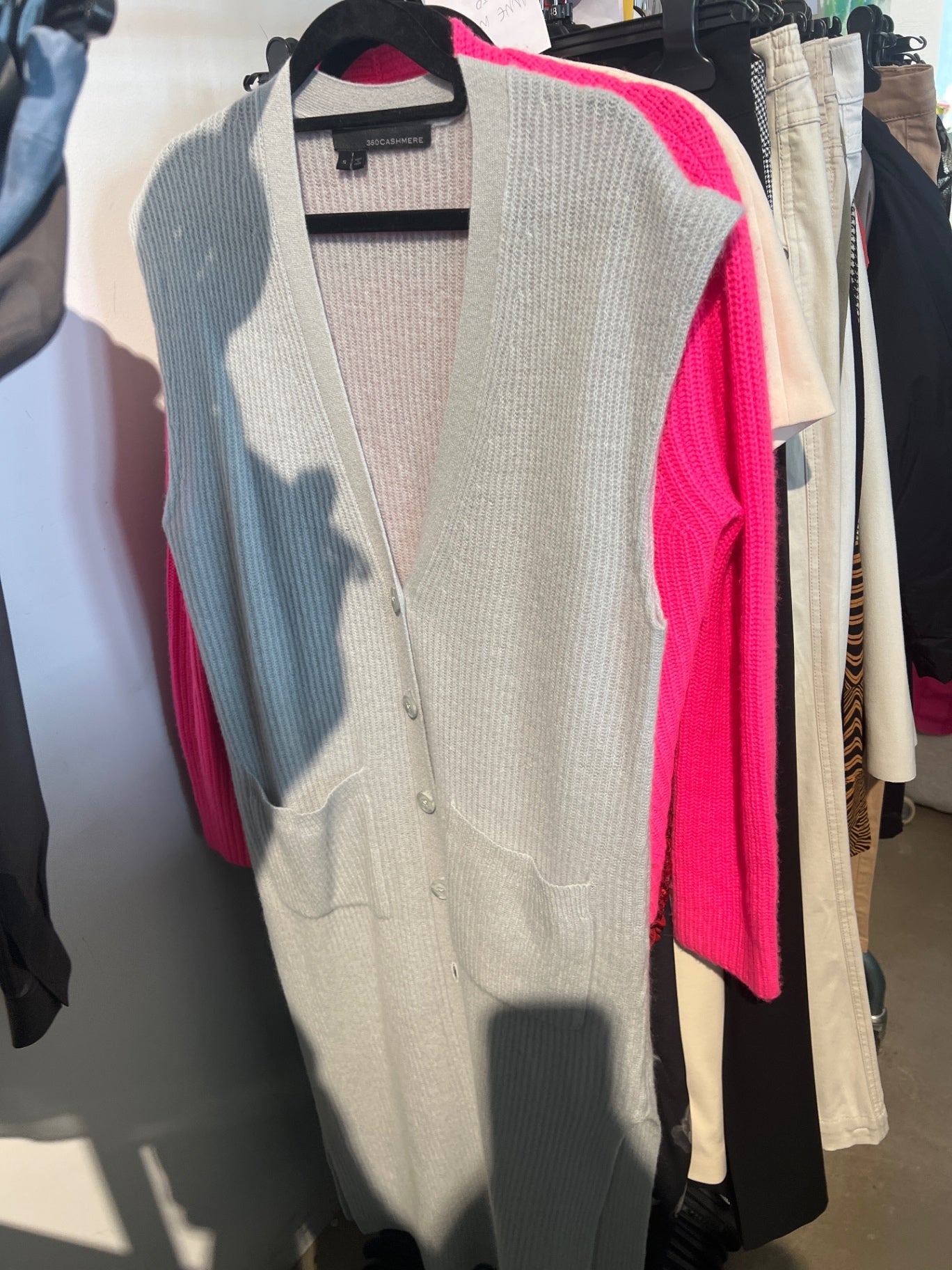 360Cashmere Weste Grau Gr.: S