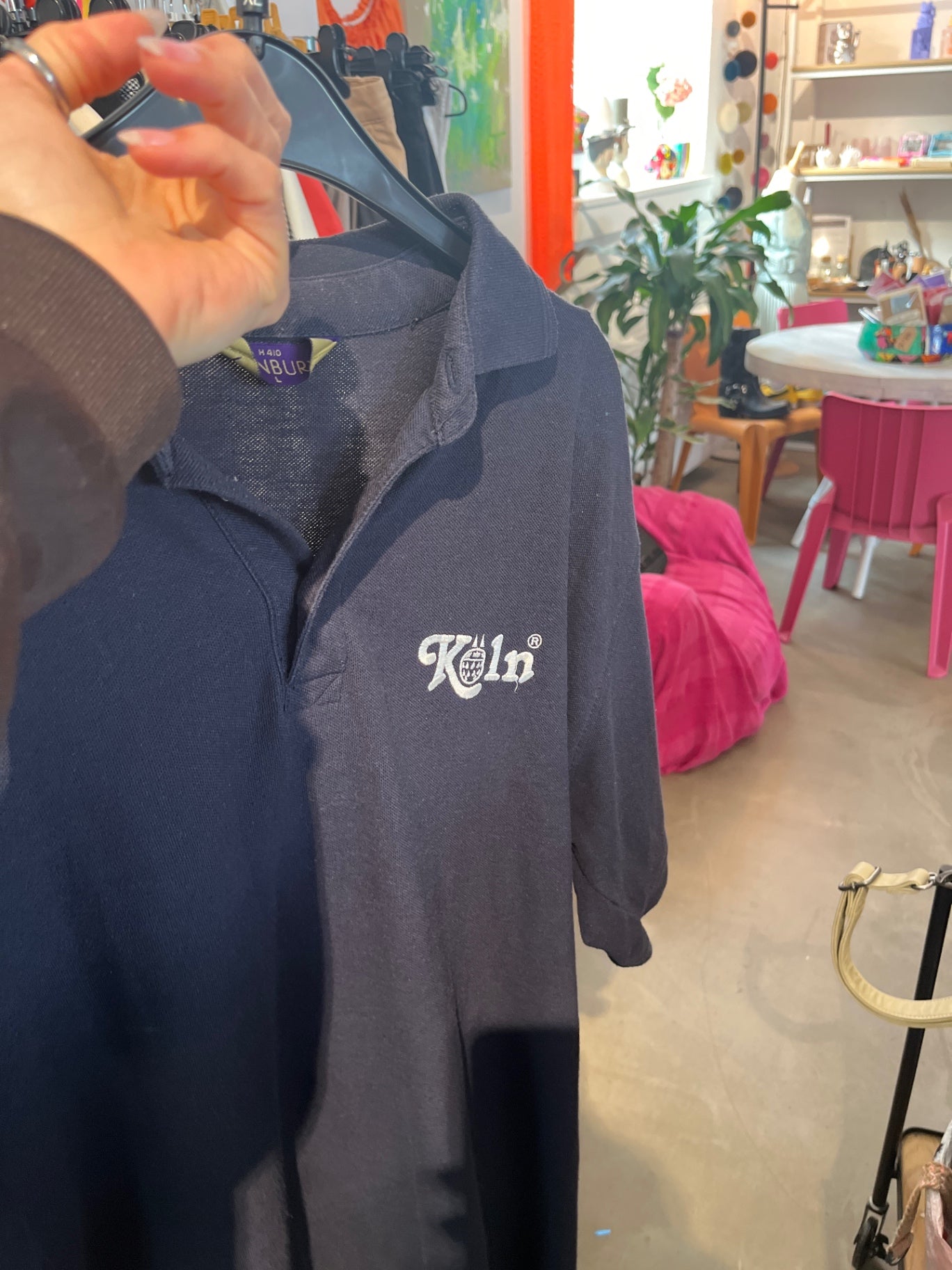 Henbur Poloshirt Dunkelblau Gr.: L