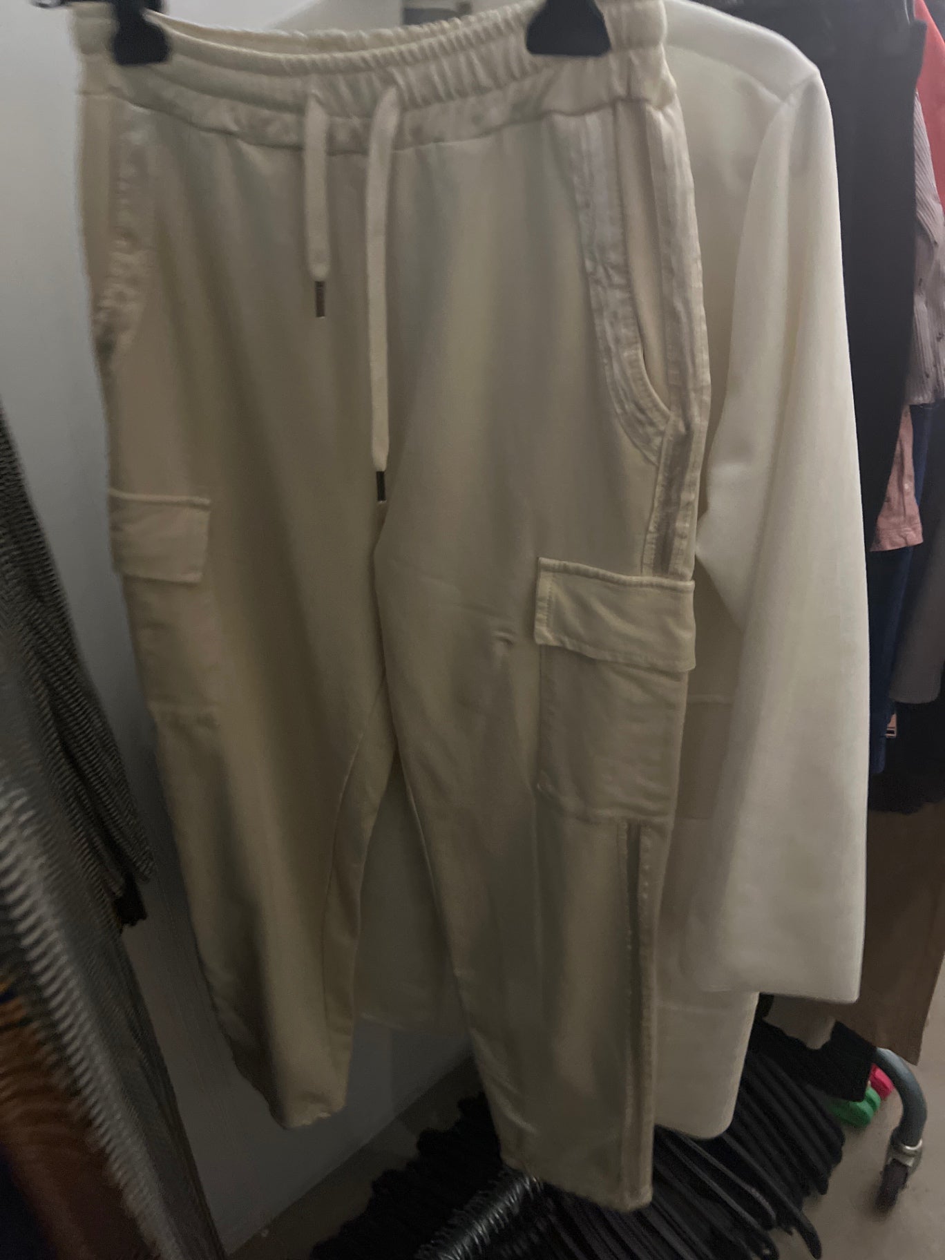 Made in Italy Hose Creme Gr.: M