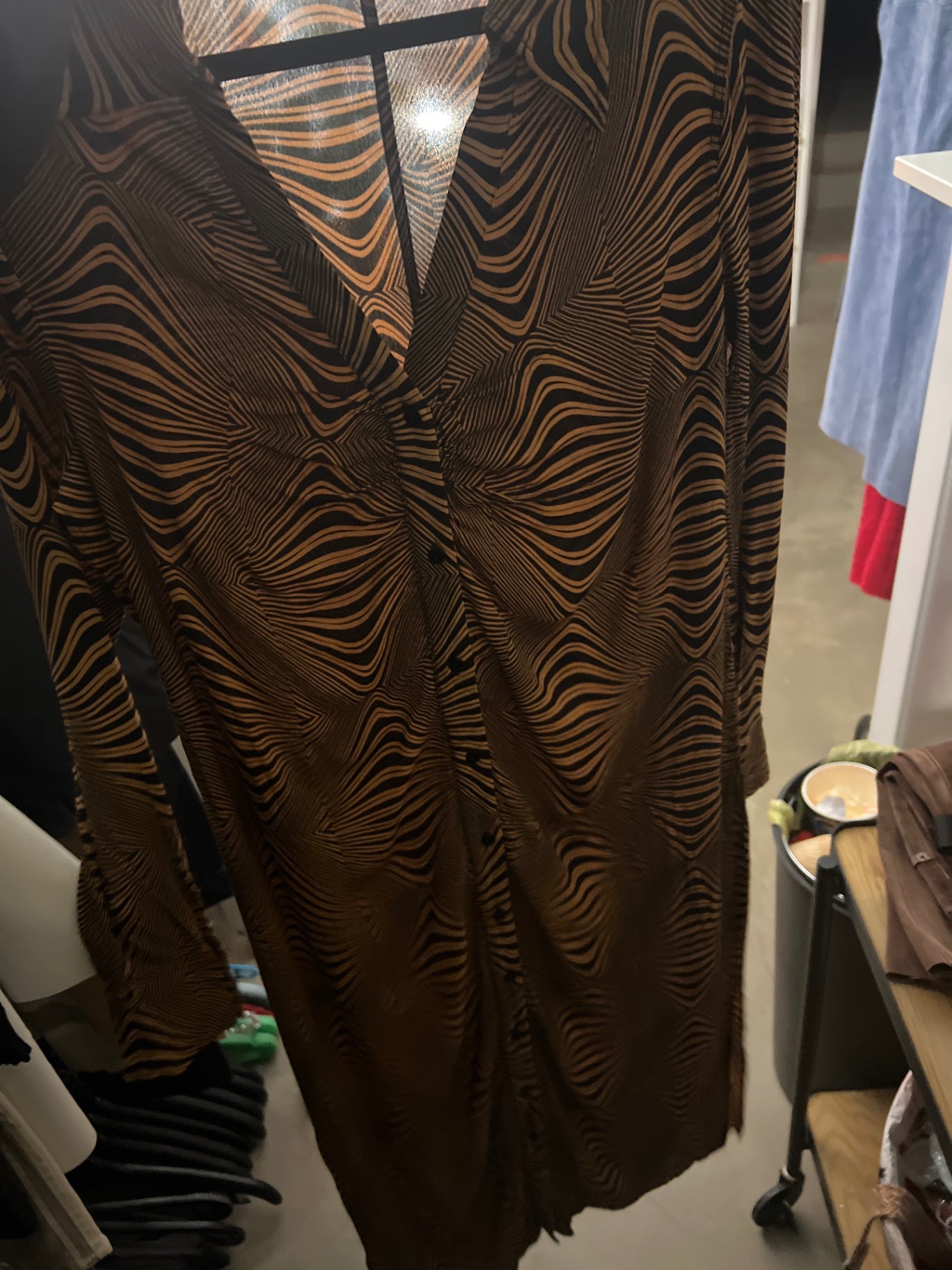 Mango Kleid Braun Gr.: L