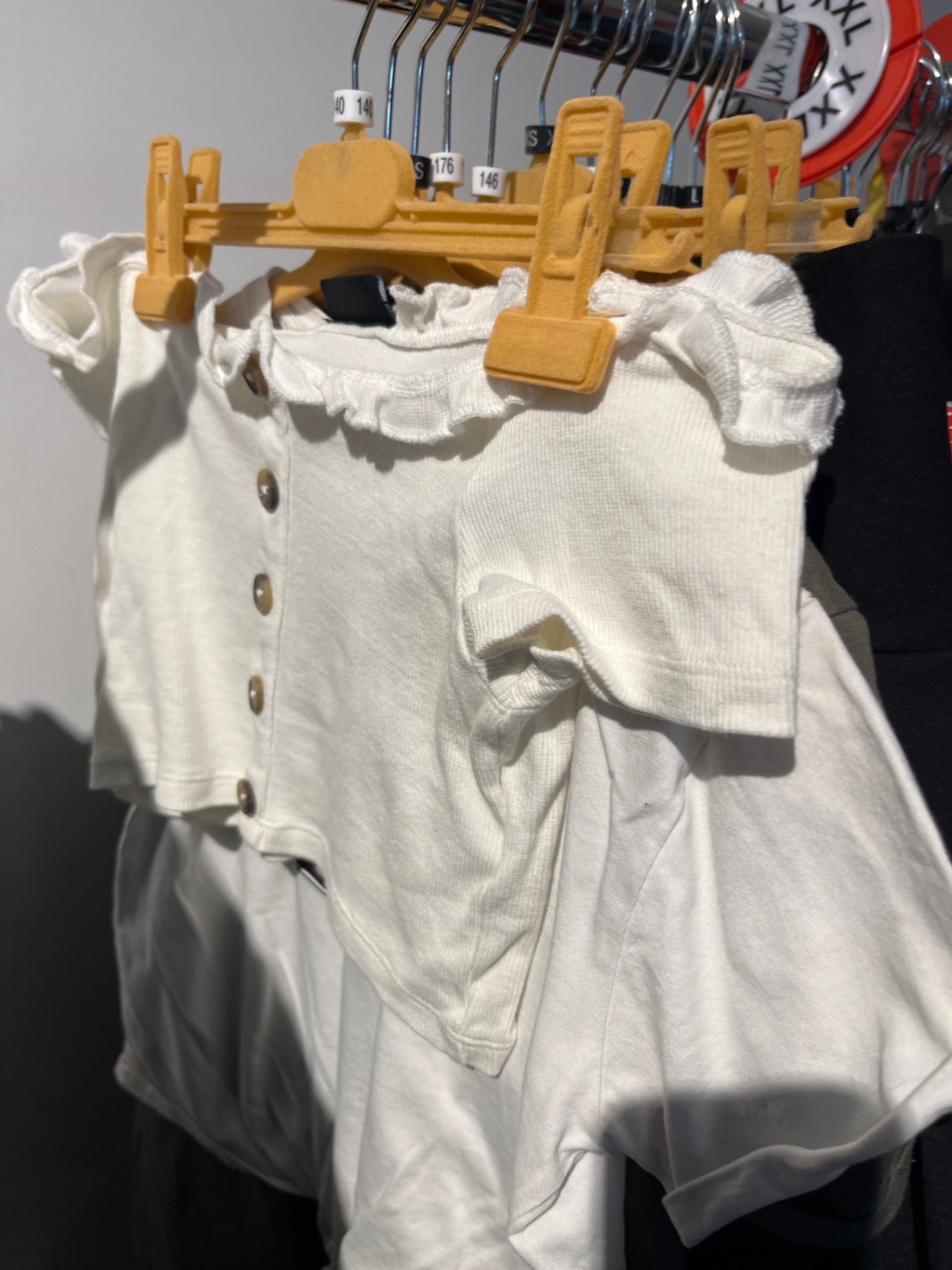 Pageone Young Top Weiß Gr.: 140