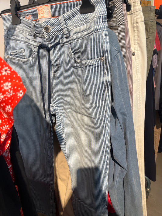 Street One Jeans Blau Streifen: XS/S