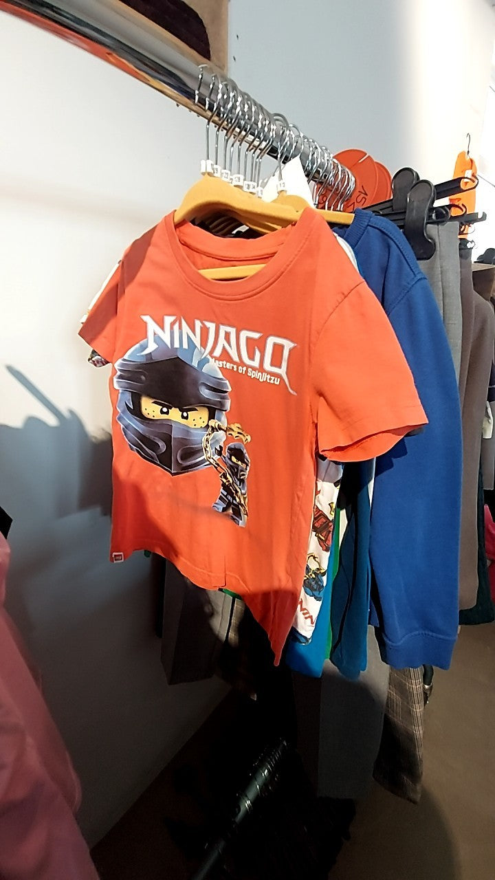 Lego Ninjago T-Shirt Orange Gr.: 122
