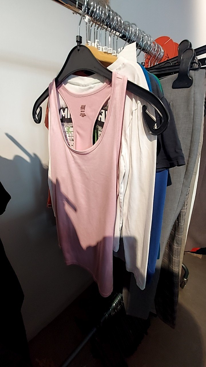 H&M Sporttop Rosa Gr.: S