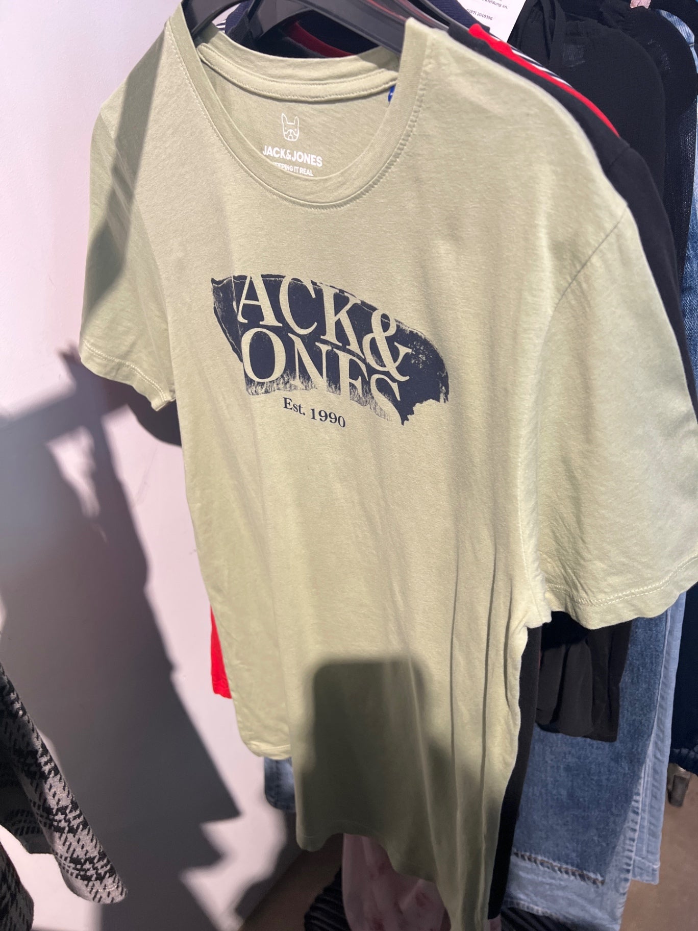 JACK & JONES T-Shirt Grün Gr.: 176
