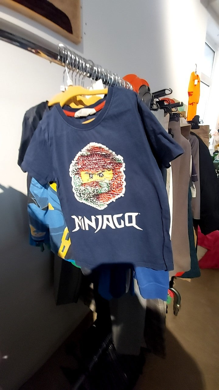 LEGO Ninjago T-Shirt Blau Gr.: 122/128