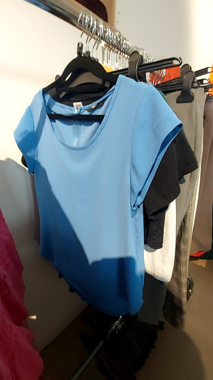ONLY T-Shirt Blau B-Ware Gr.: 38