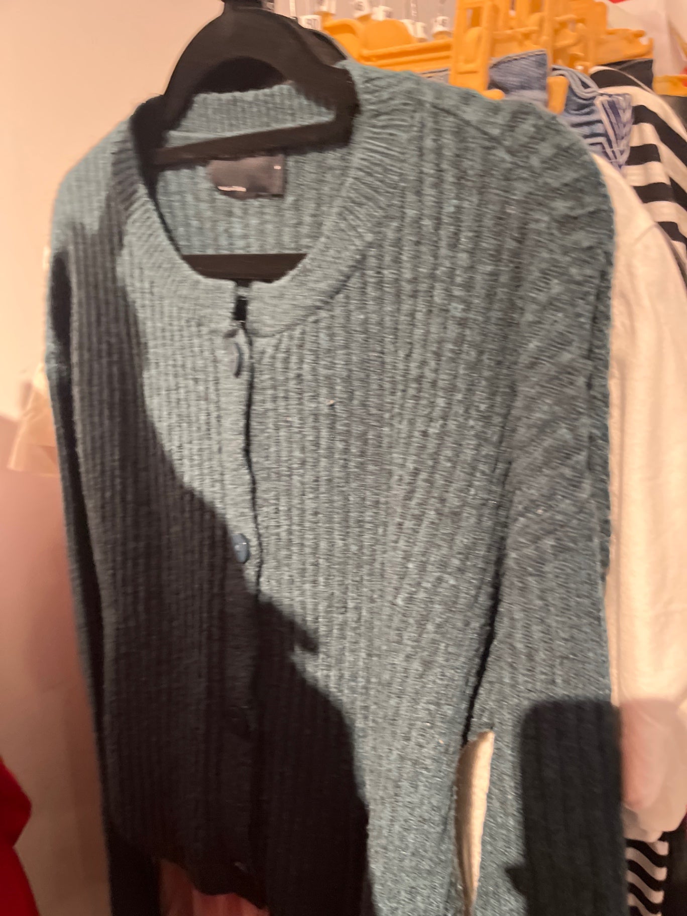 Asos Strickjacke Grün Gr.: S