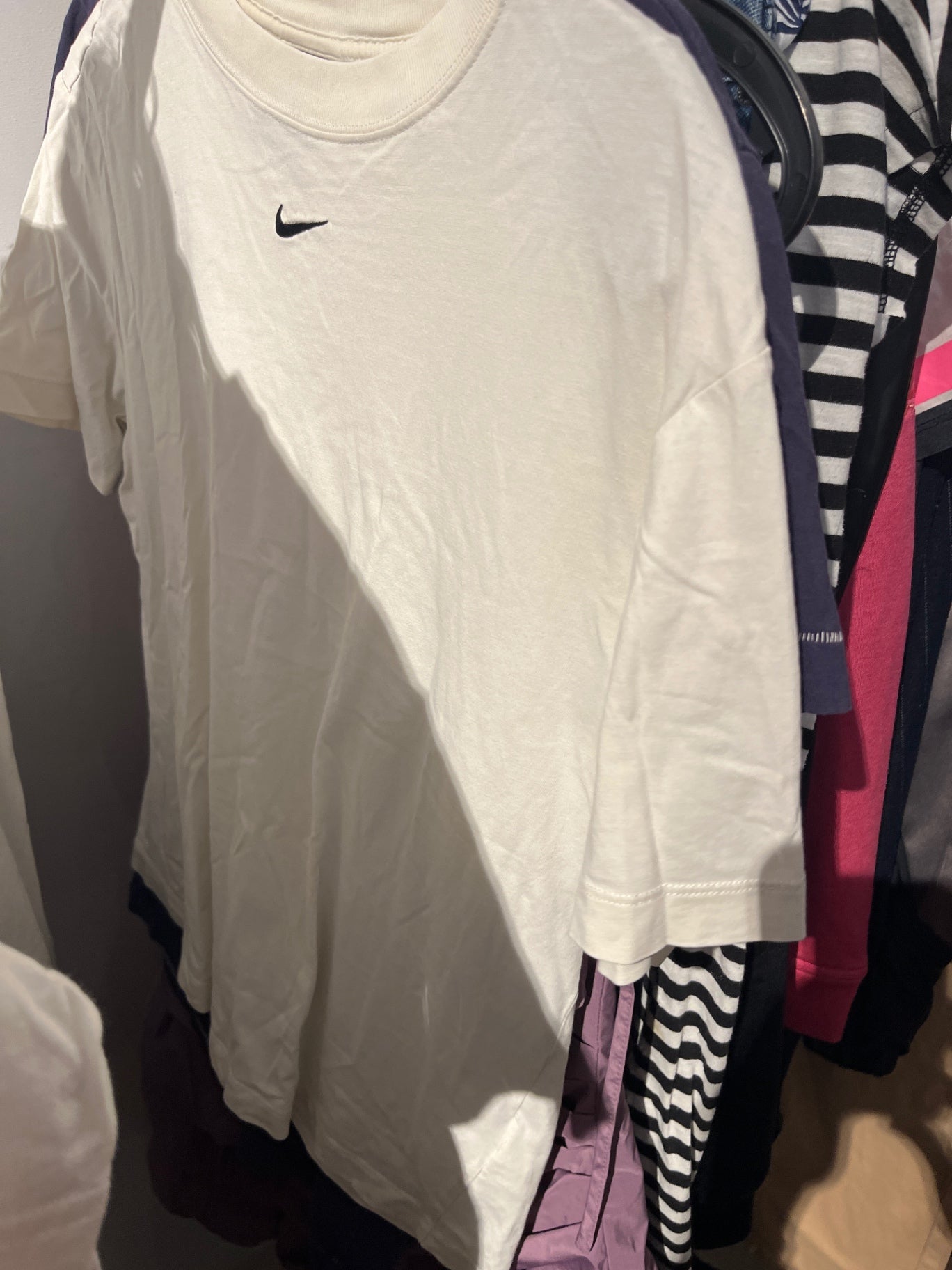 Nike T-Shirt Weiß Gr.: XS