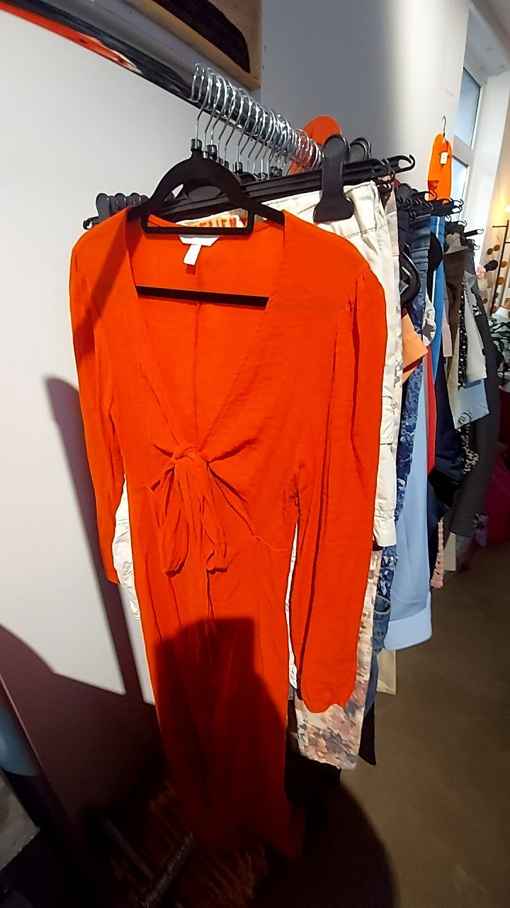 H&M Kleid Orange Gr.: M