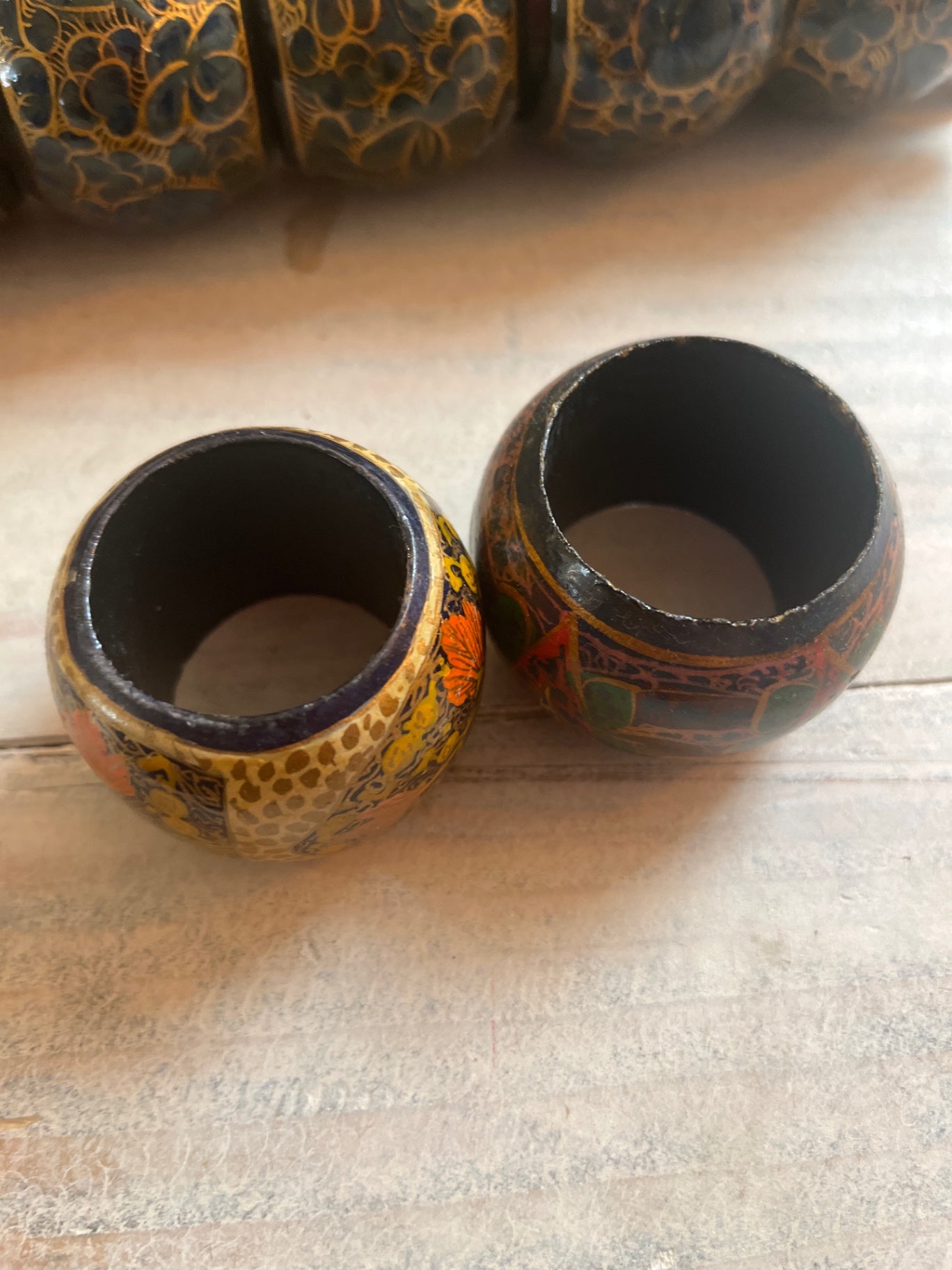 Handmade Serviettenringe einzeln 