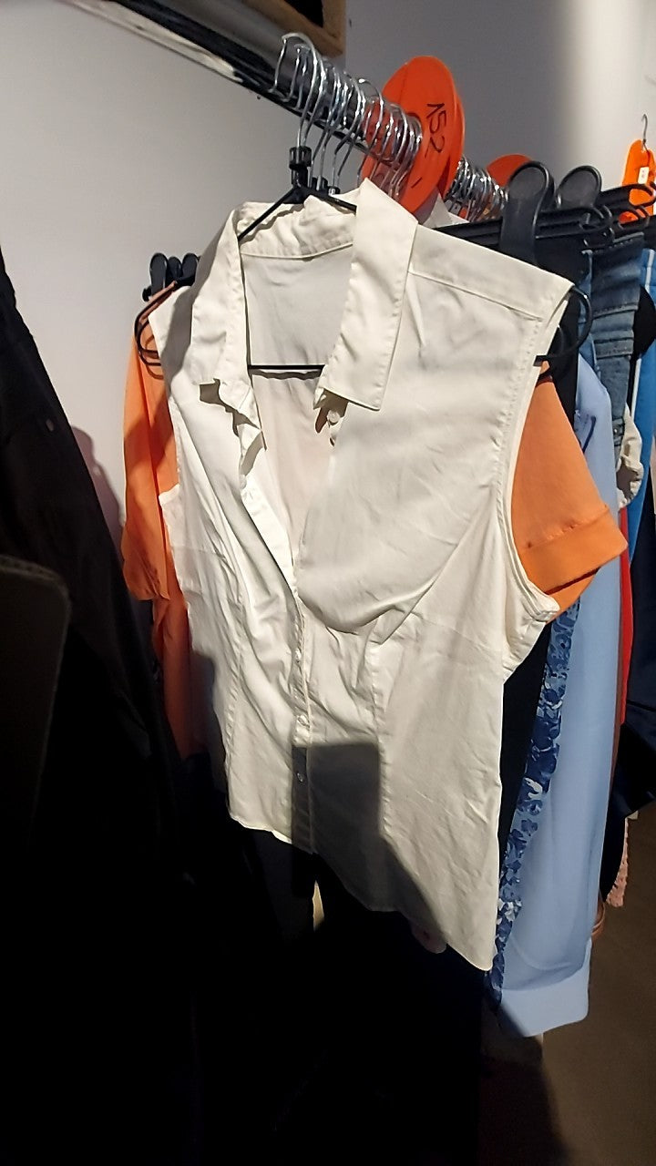 Bluse Weiß Gr.: M