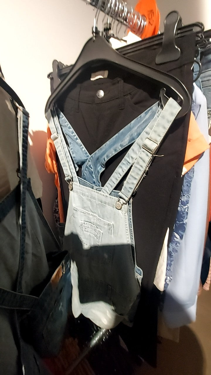 FB Sister Latzhose Denim Gr.: L