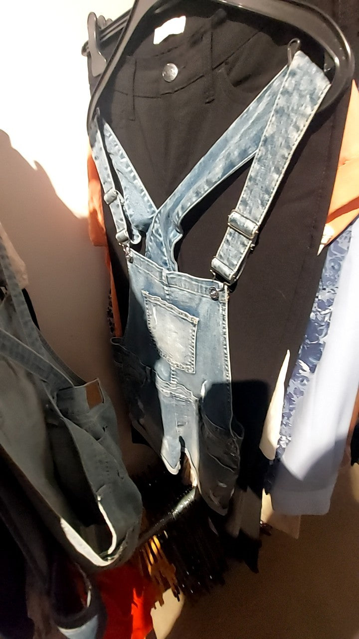 FB Sister Latzhose Blau Gr.: XL