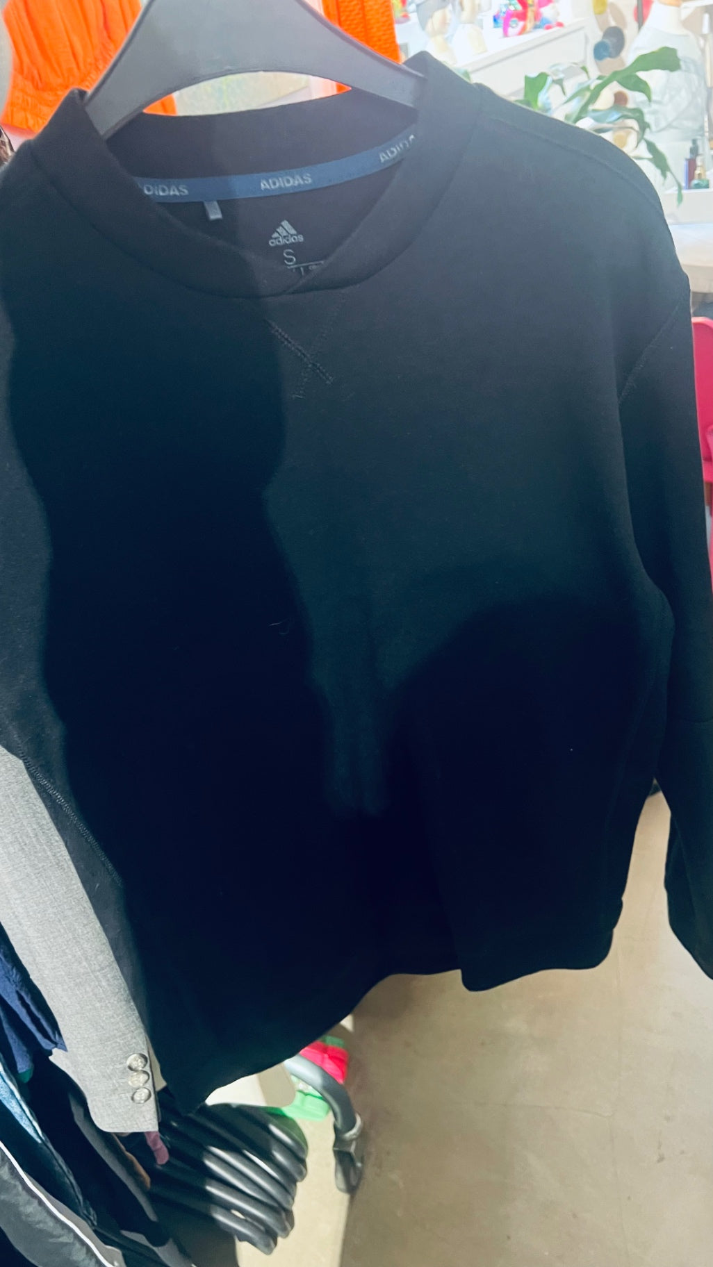 Adidas Sportoberteil Schwarz Gr.: S