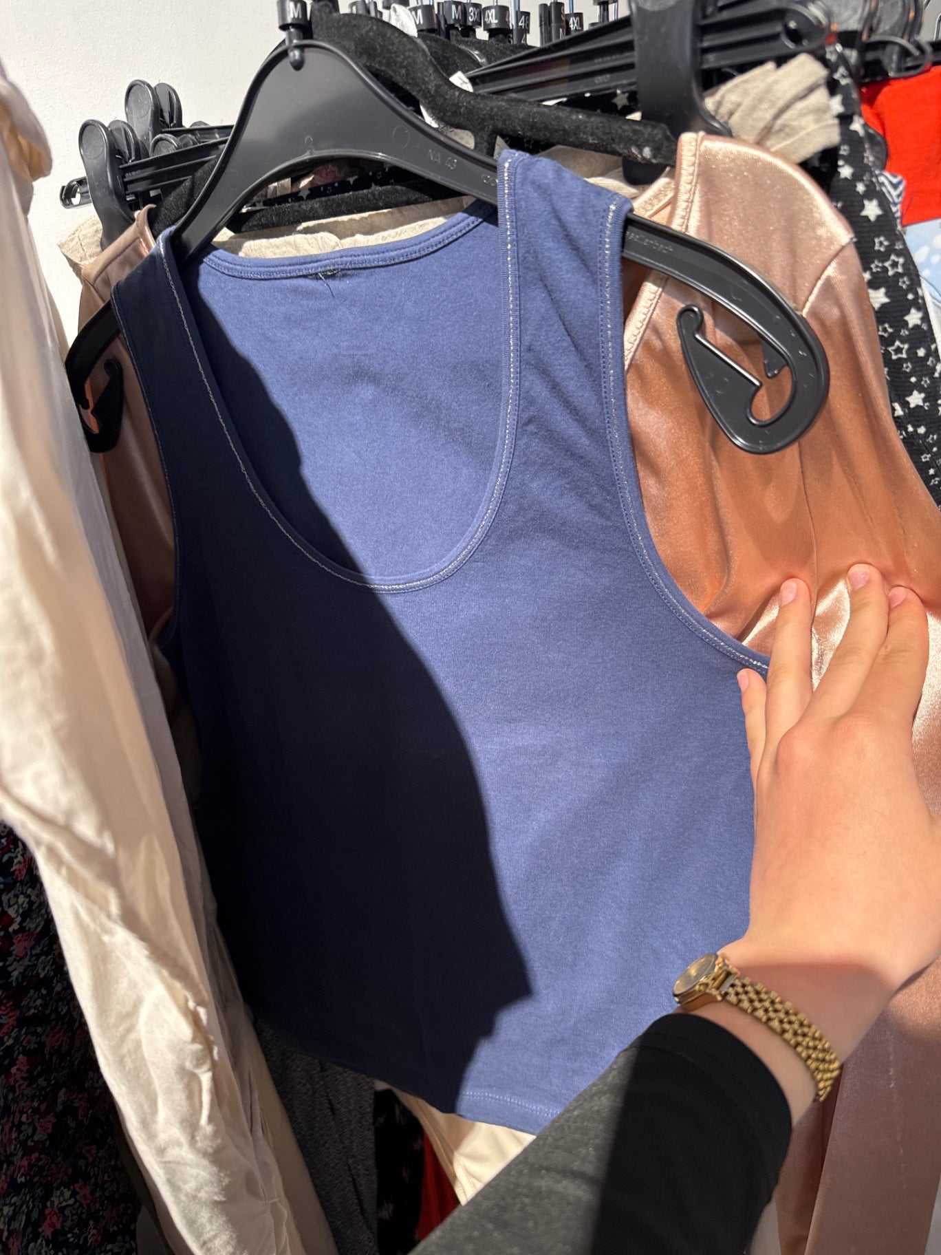 Top Blau Gr.: M