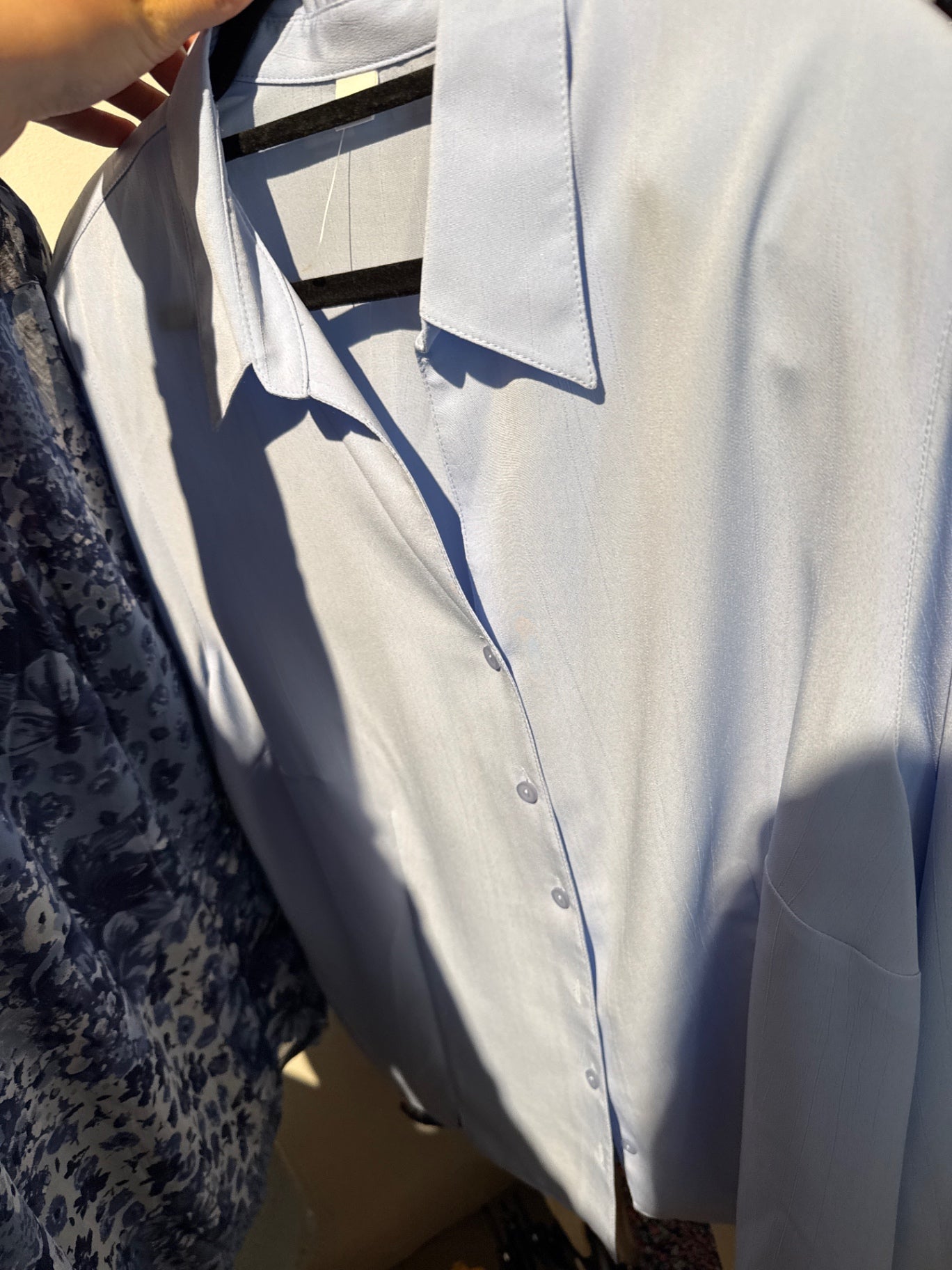 Erfo Bluse Blau Gr.: L