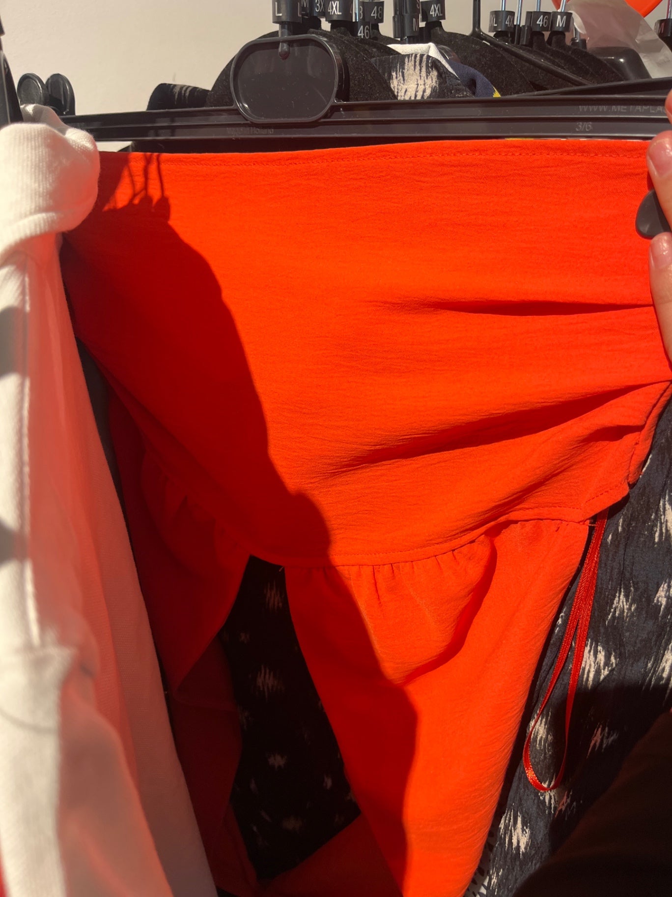 Zara Top Orange Gr.: L