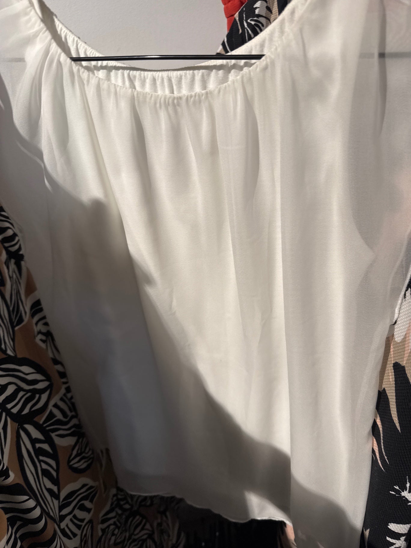 Bluse Weiß Gr.: M