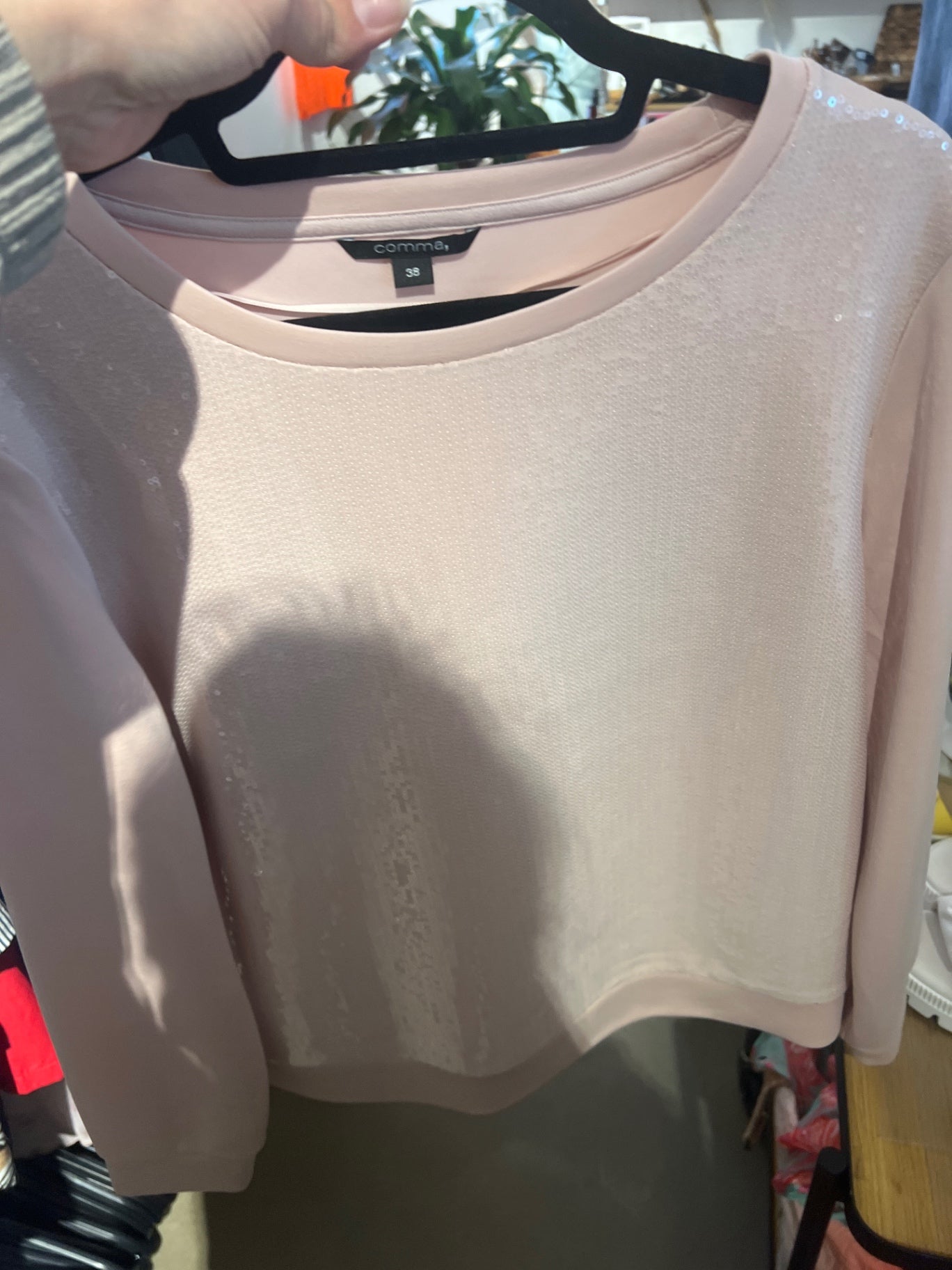 Comma Sweatshirt Rosa Gr.: M