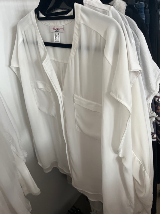 TESINI Bluse Weiß Gr.: XXL