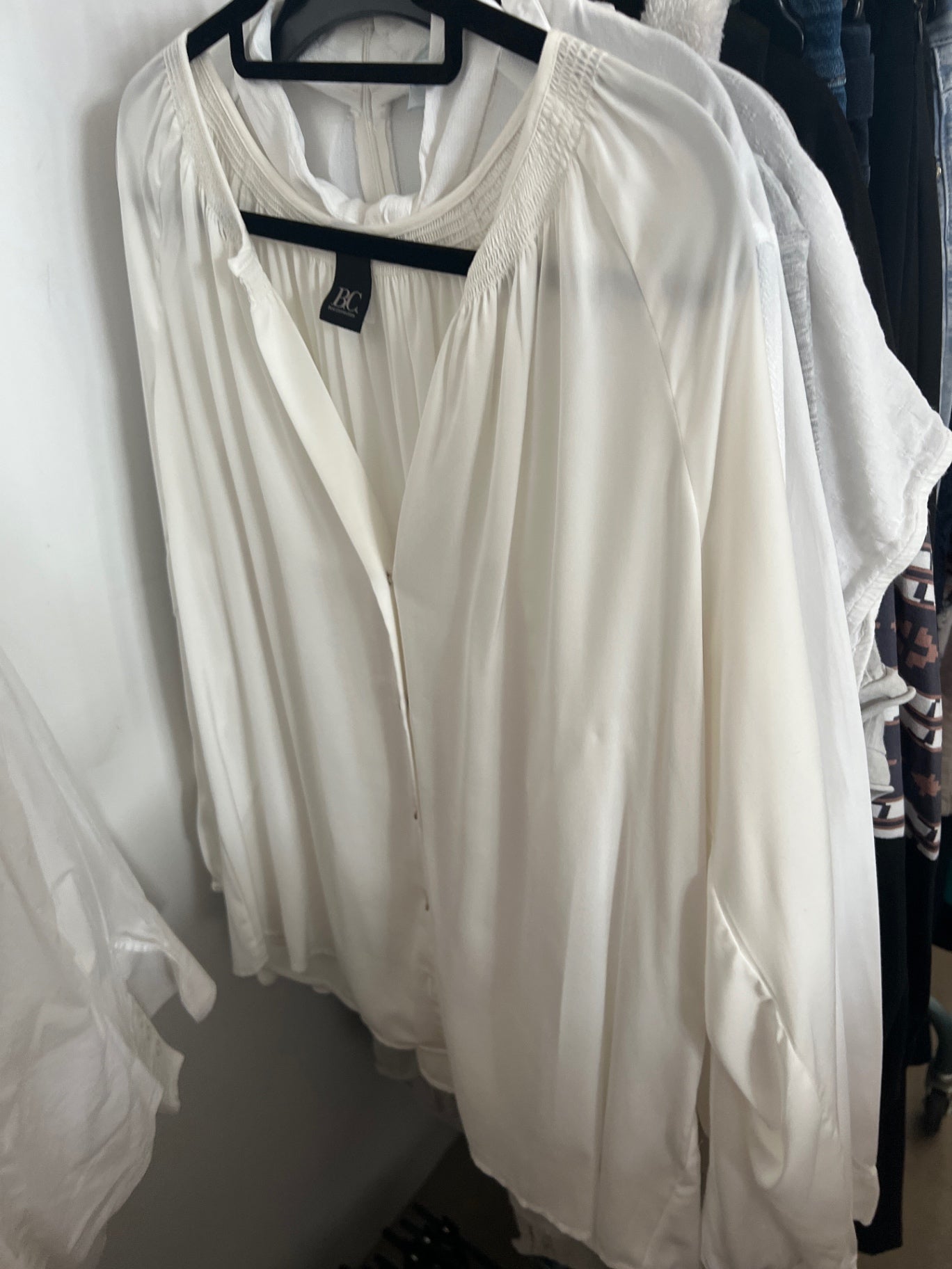 BC Bluse Elfenbein Gr.: XXL