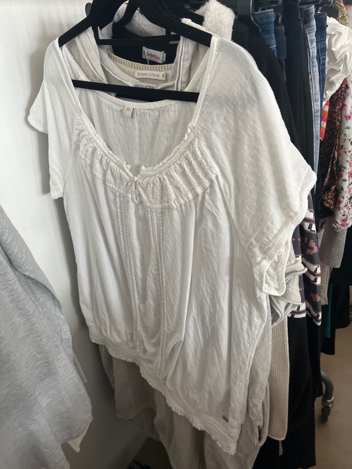 S.Oliver Bluse Weiß Gr.: 46