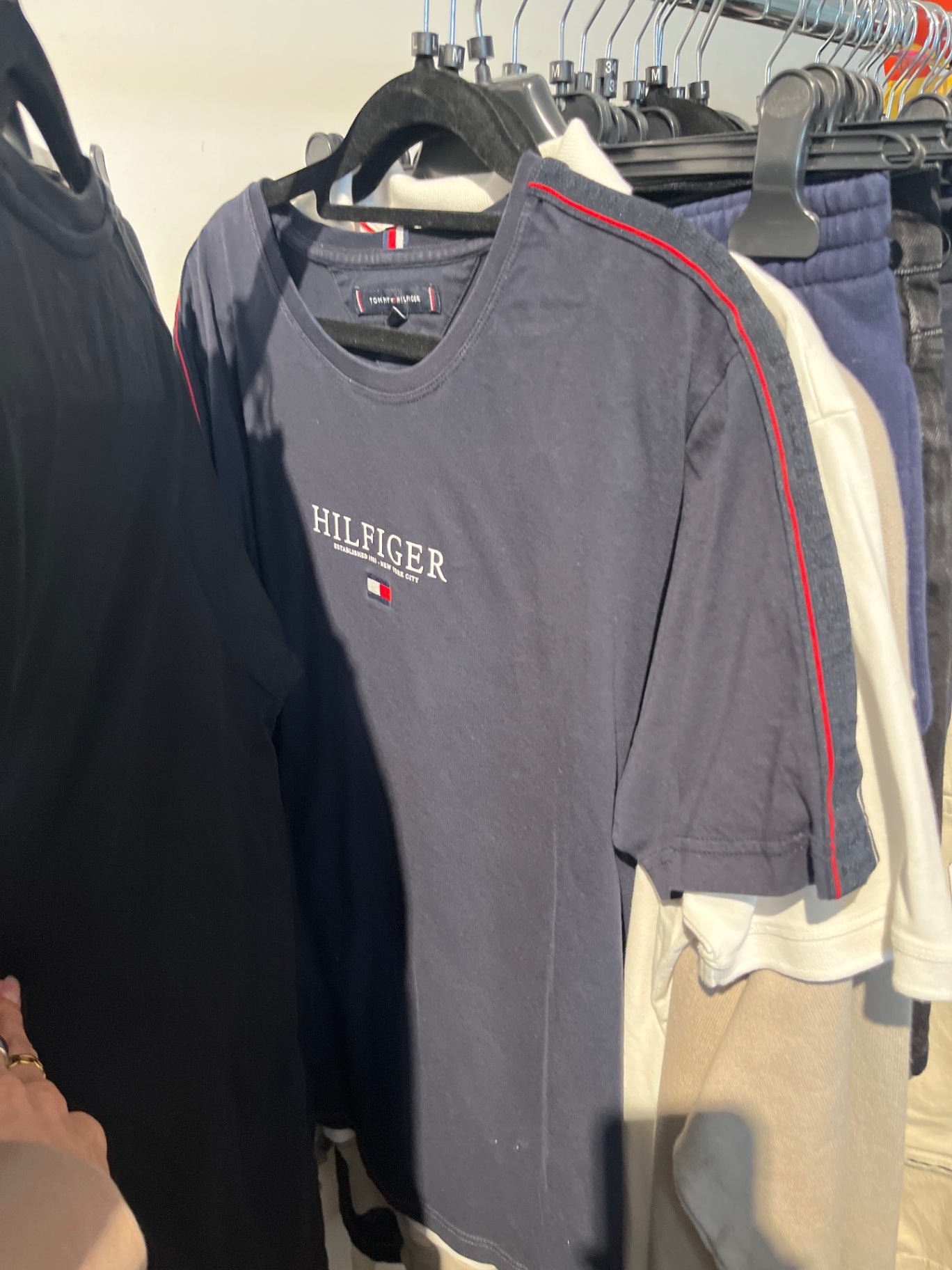 Tommy Hilfiger T-Shirt Blau Gr.: L